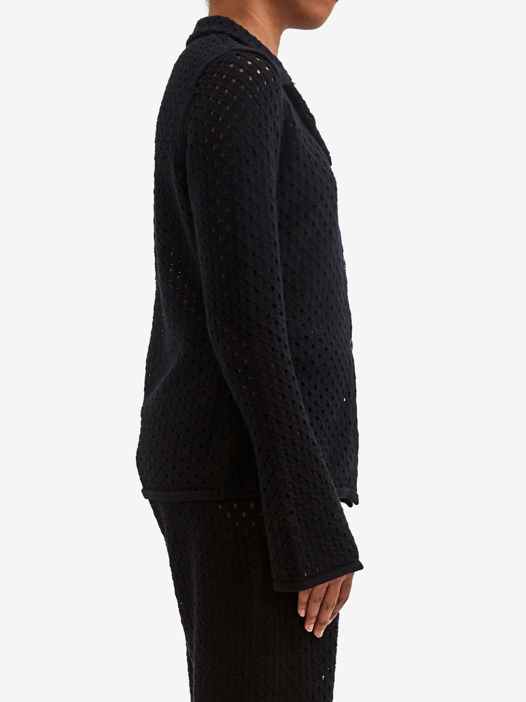 OperaSport Bernadette Knit Shirt - Black - Image 2