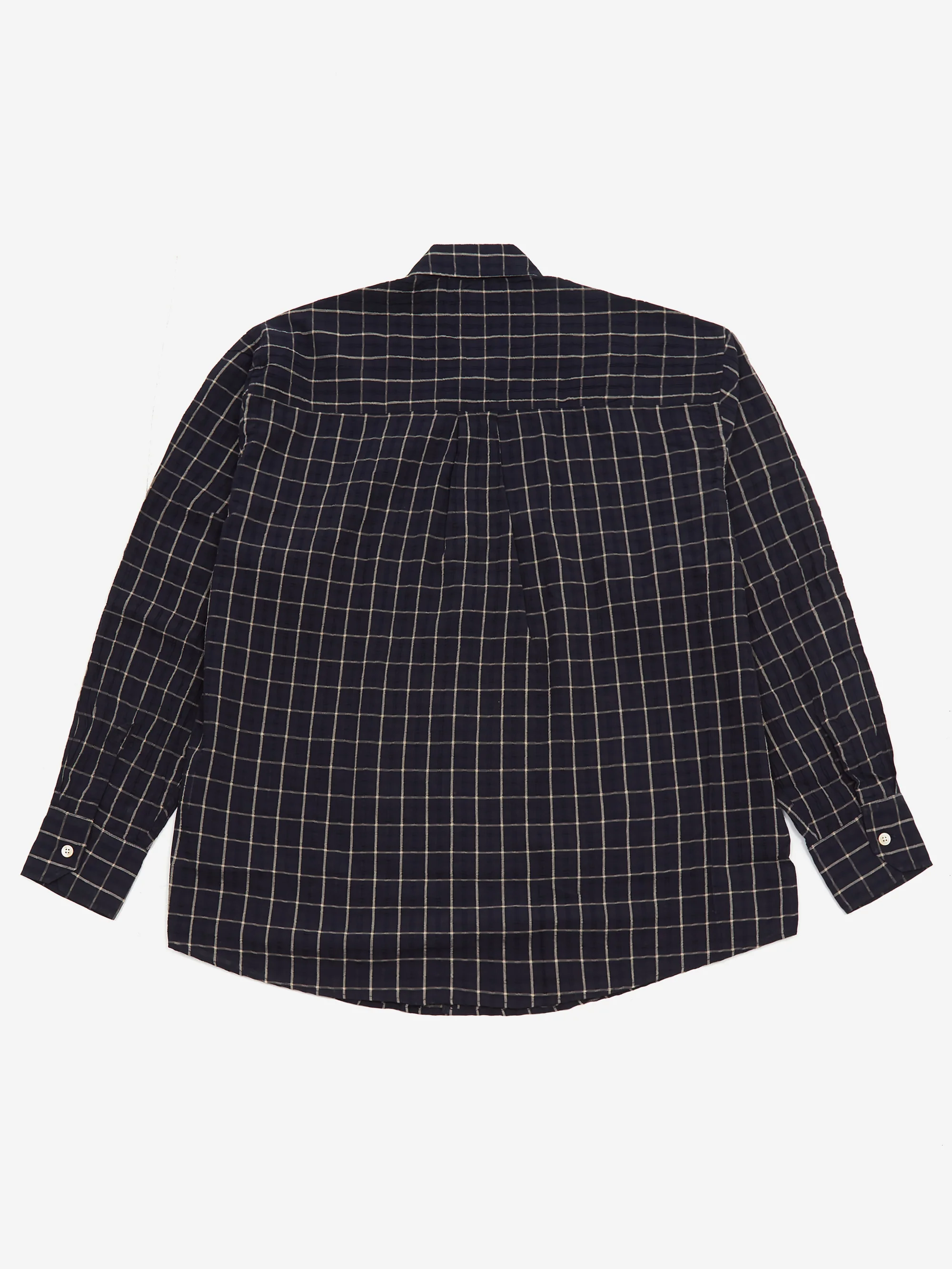 Our Legacy Above Shirt - Dark Mediterranean Check - Image 4