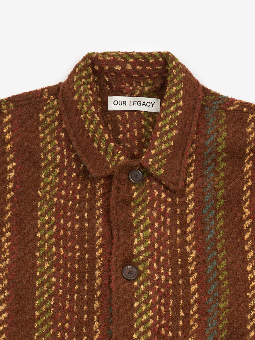 Our Legacy Archive Box Jacket - Kaleidoscope Jazz Wool - Image 2