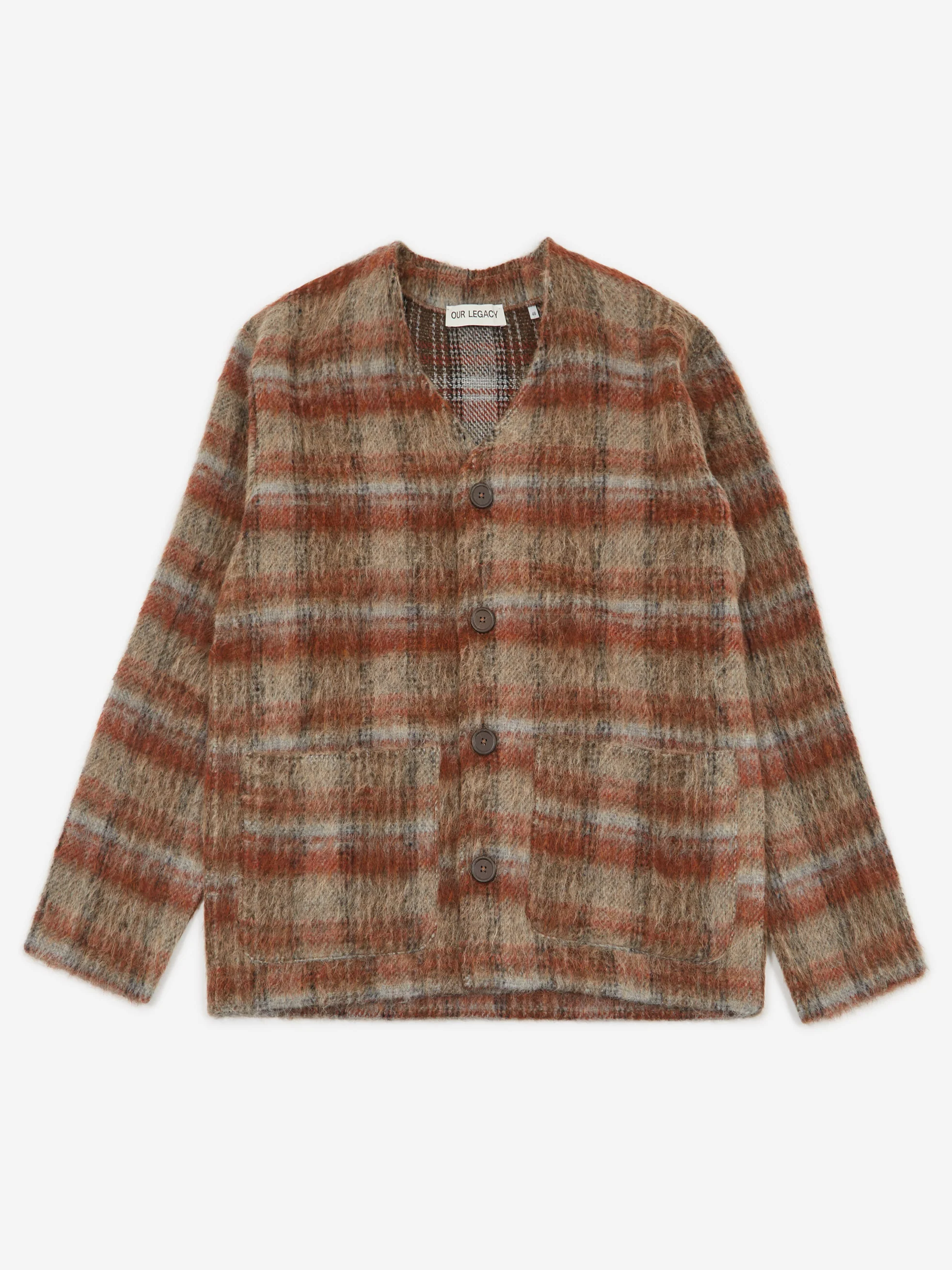 Our Legacy Cardigan - Ament Check Mohair