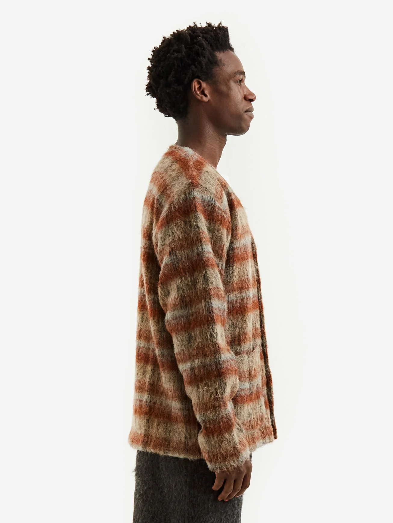 Our Legacy Cardigan - Ament Check Mohair - Image 5