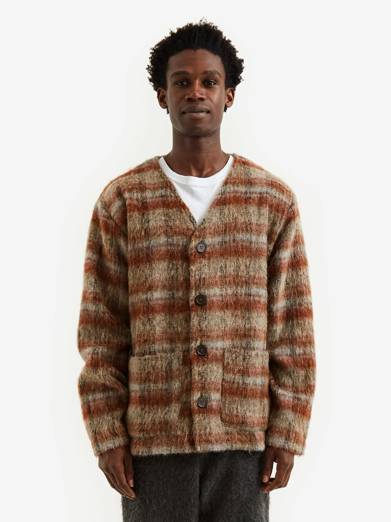 Our Legacy Cardigan - Ament Check Mohair - Image 6
