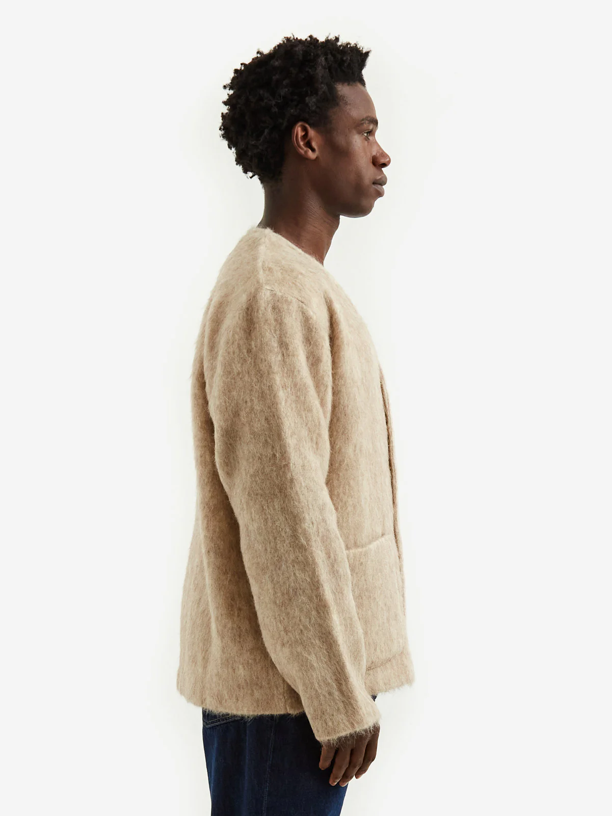 Our Legacy Cardigan - Antique White Mohair - Image 7