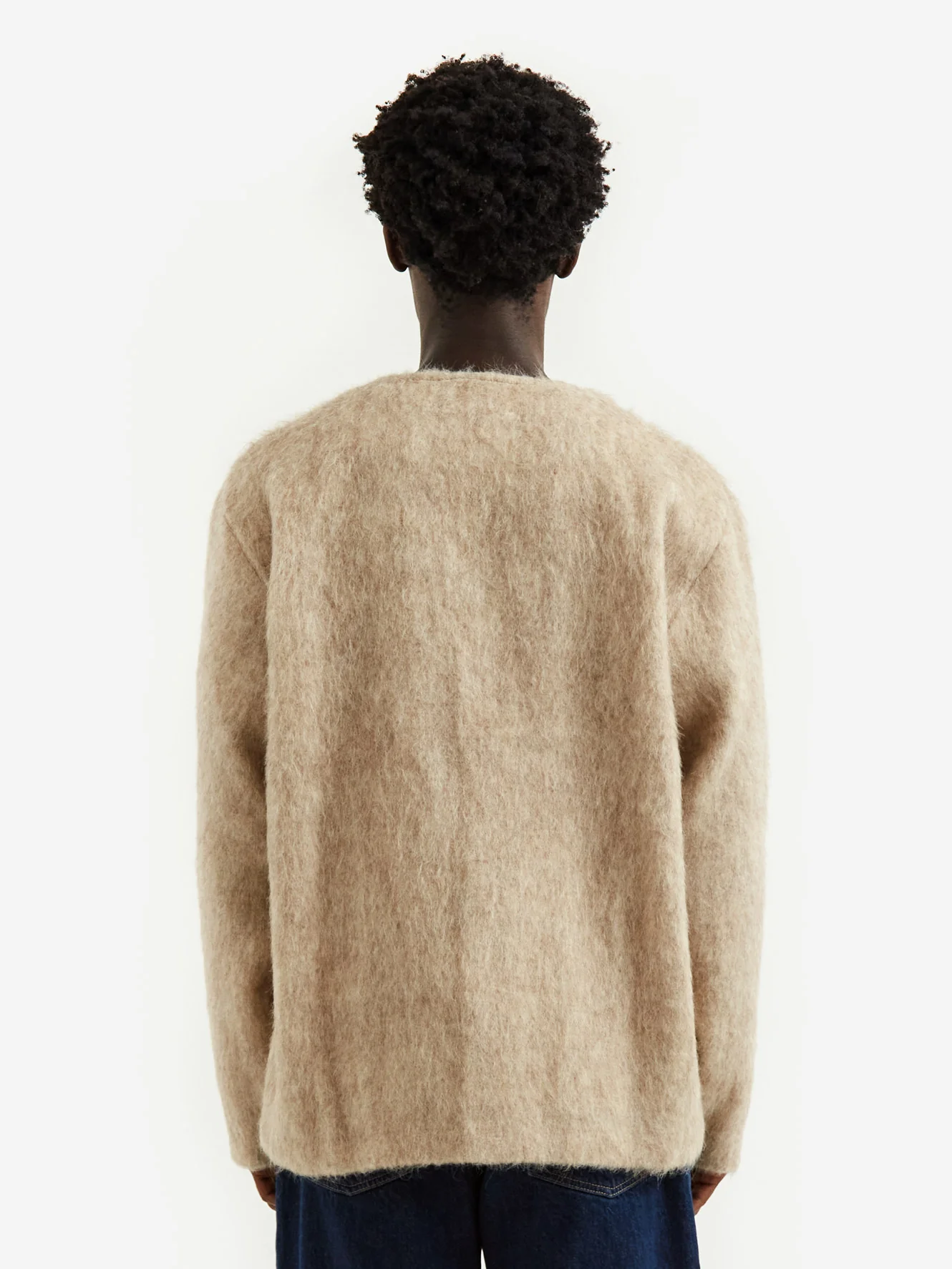 Our Legacy Cardigan - Antique White Mohair - Image 9