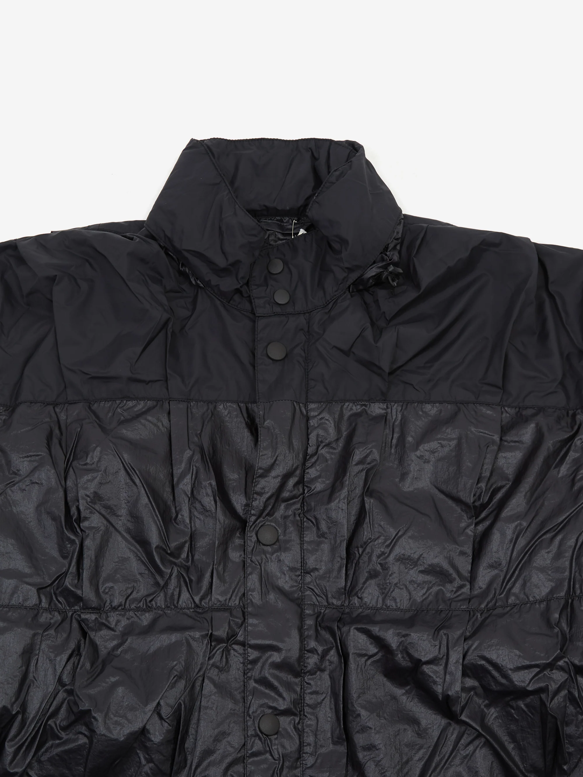 Our Legacy Exhaust Puffa - Black Rubberized Nylon - Image 3