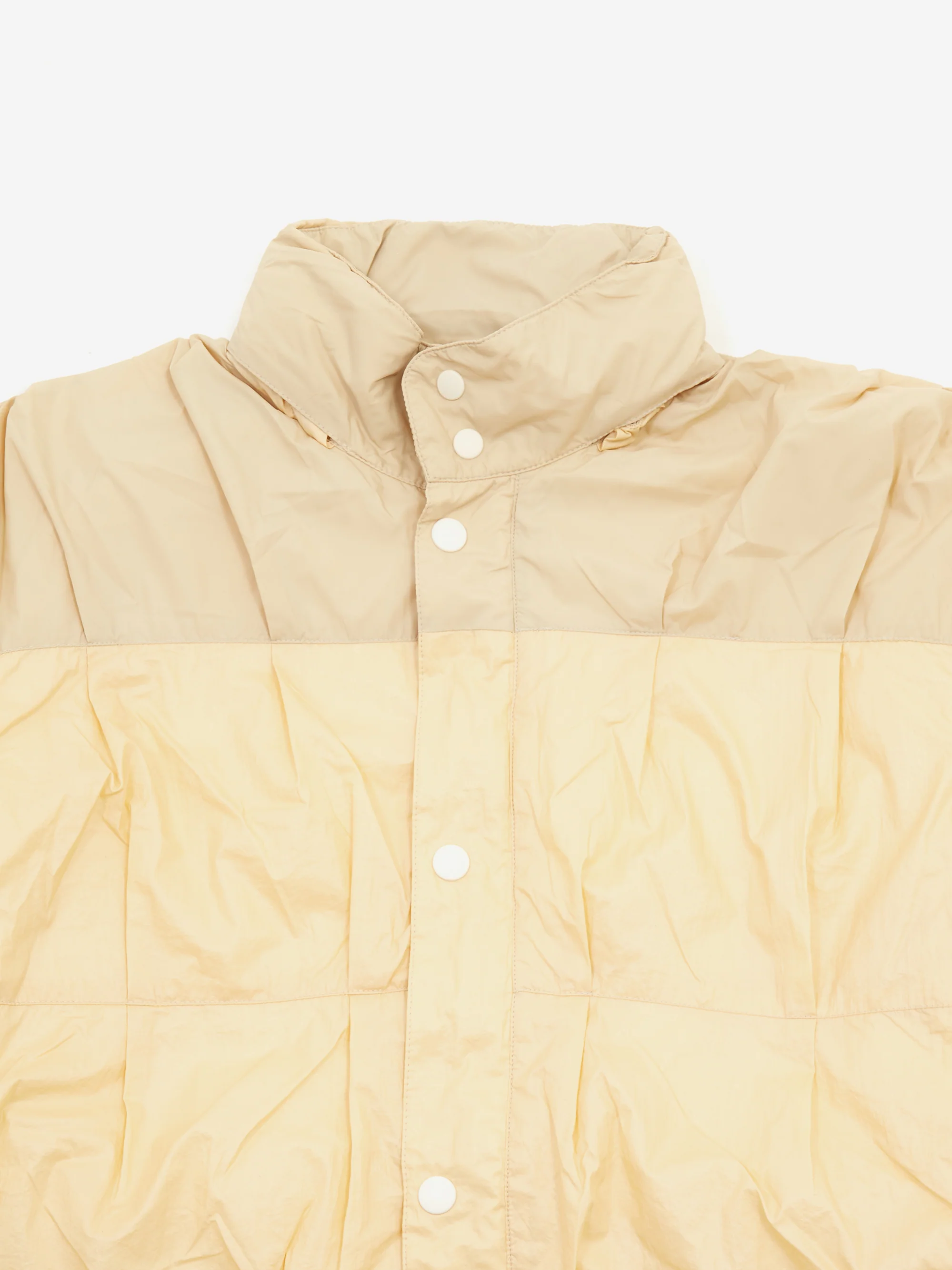 Our Legacy Exhaust Puffa - Cream Rubberized Nylon - Image 3