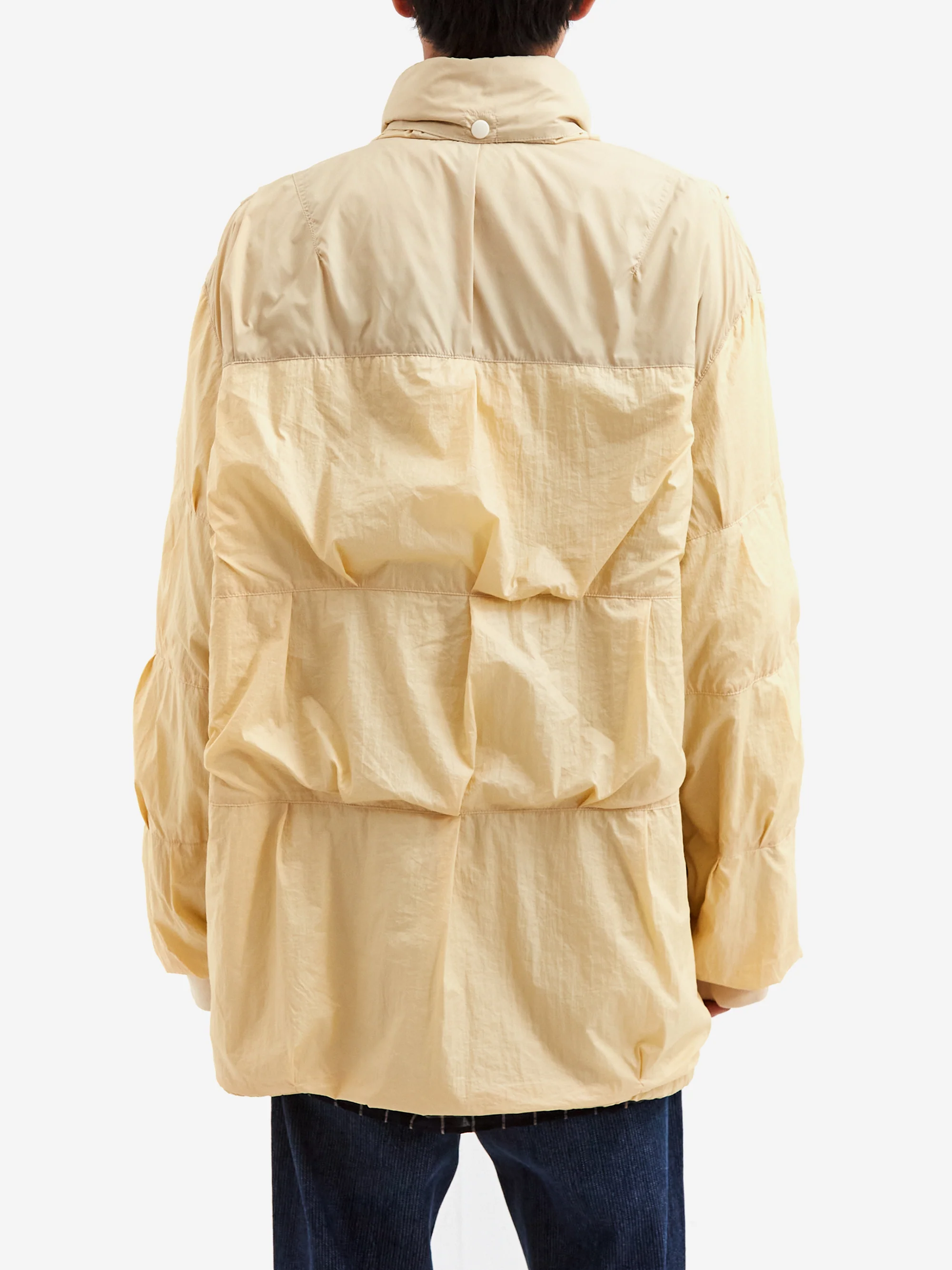 Our Legacy Exhaust Puffa - Cream Rubberized Nylon - Image 6
