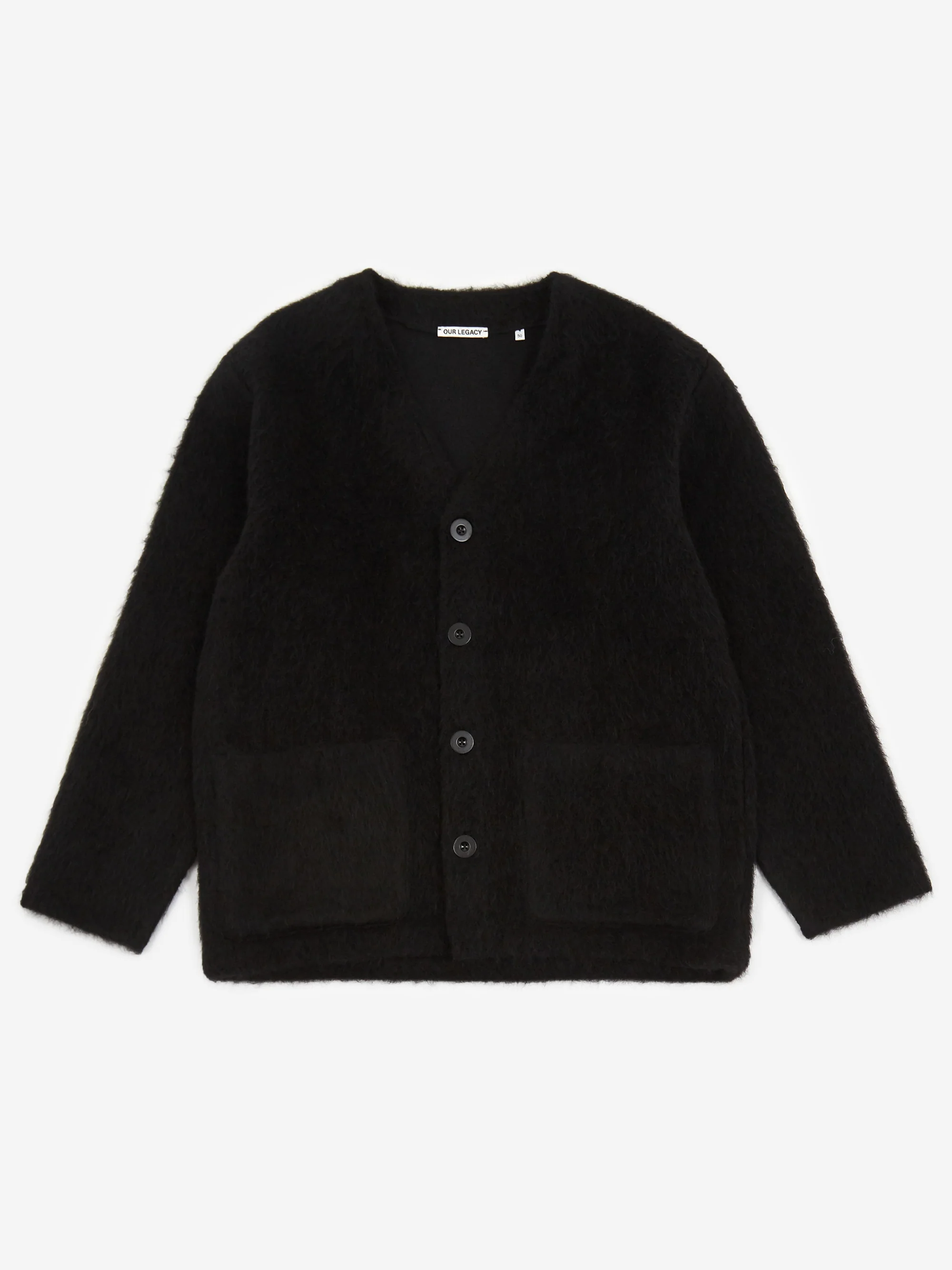 Our Legacy Mohair Cardigan - Black