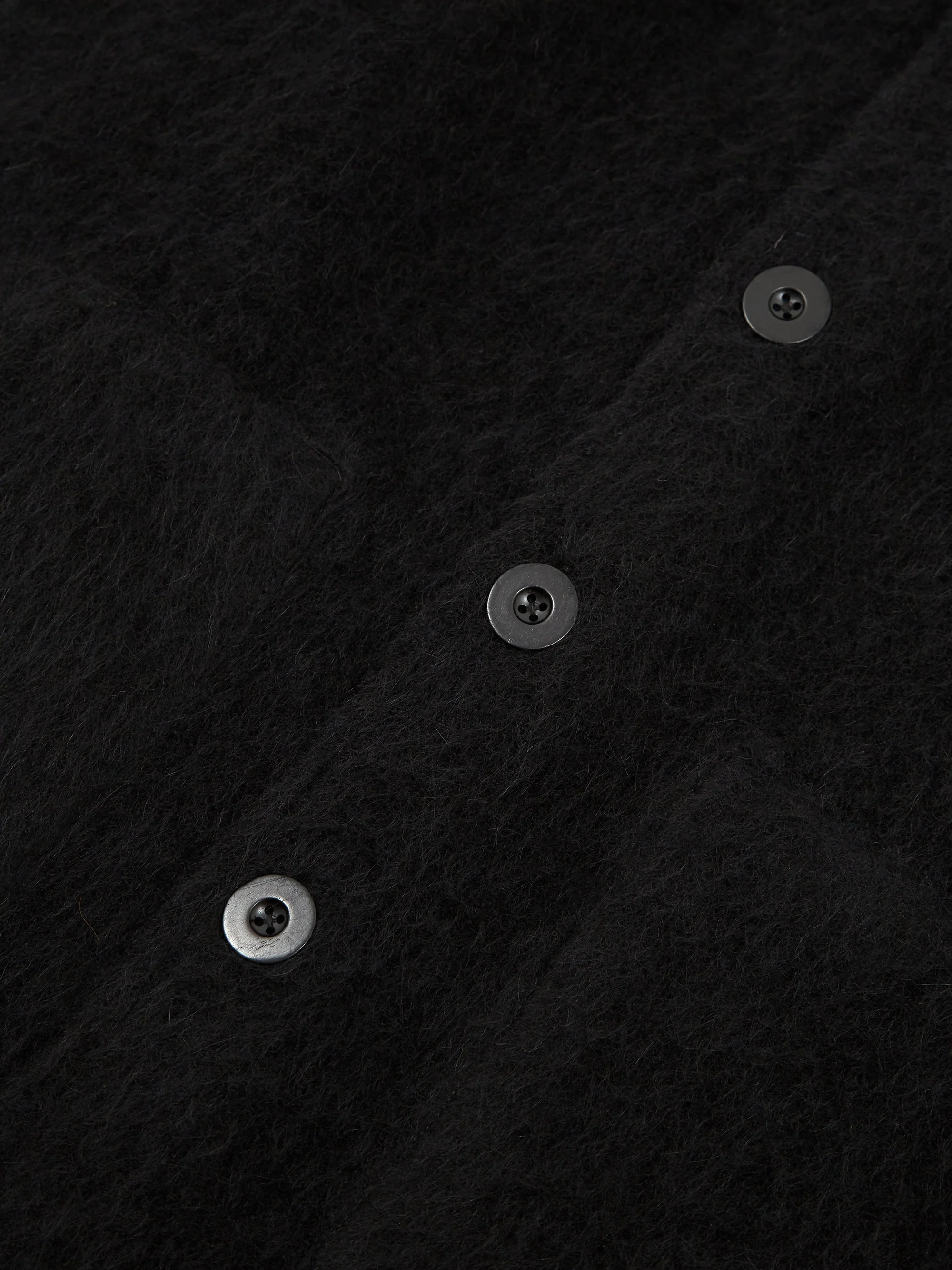 Our Legacy Mohair Cardigan - Black - Image 4
