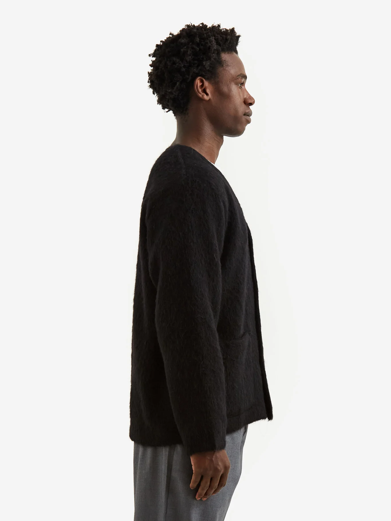 Our Legacy Mohair Cardigan - Black - Image 7