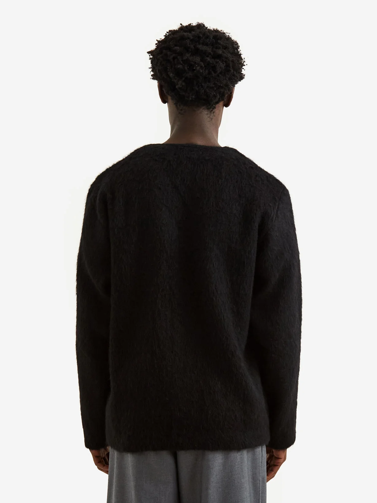 Our Legacy Mohair Cardigan - Black - Image 8