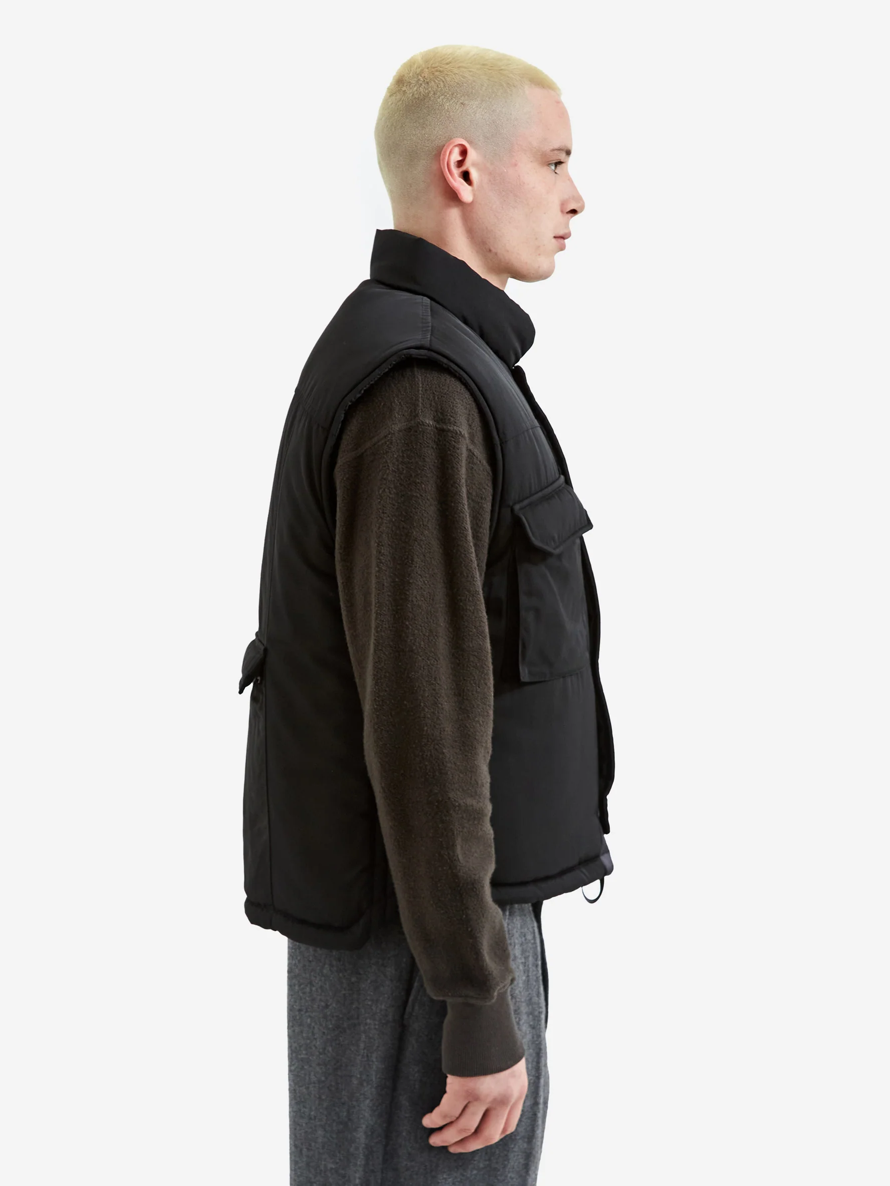 Our Legacy Papillon Vest - Black Drape Tech - Image 8