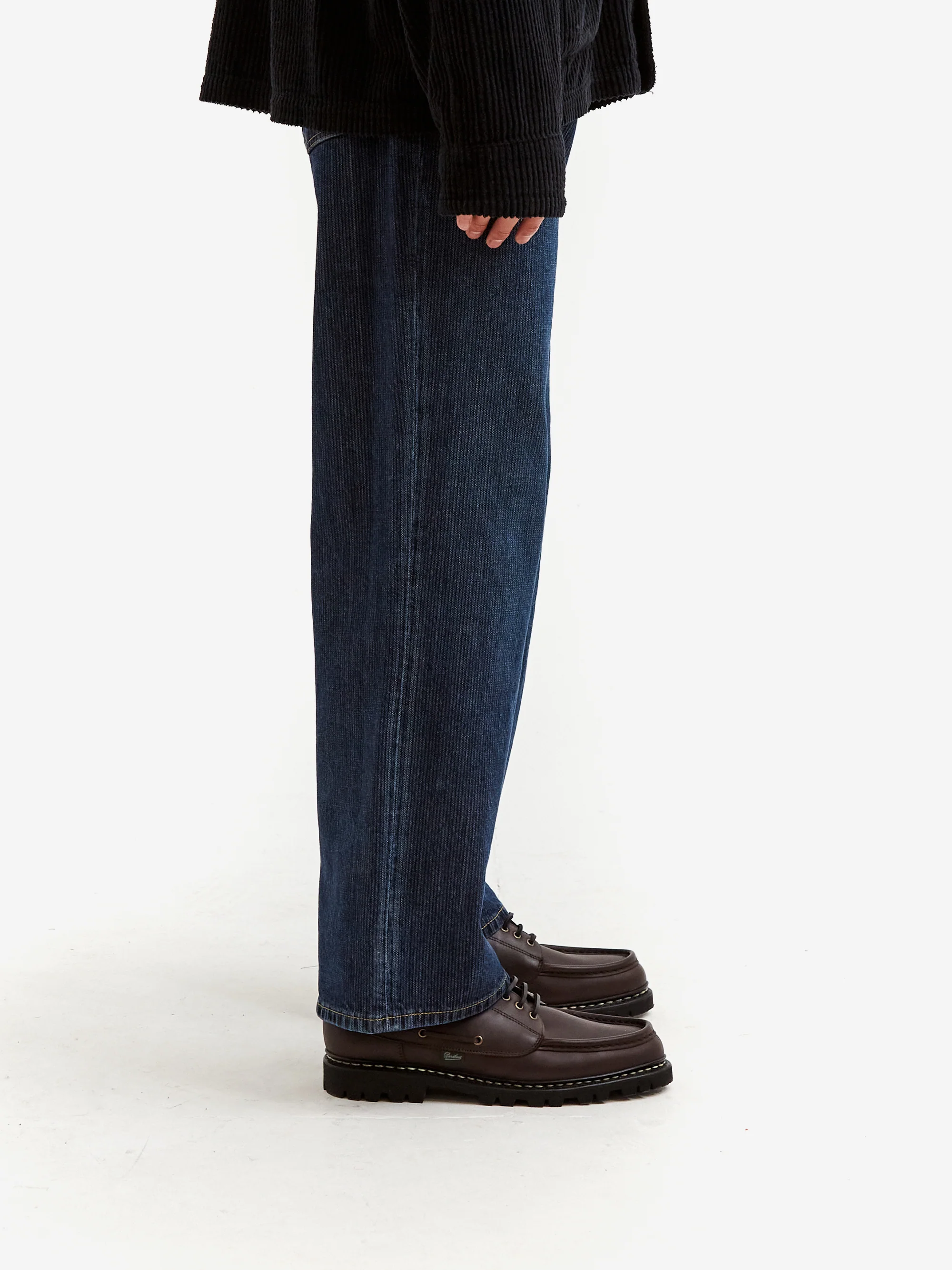 Our Legacy Third Cut - Deep Blue Chain Twill - Image 5