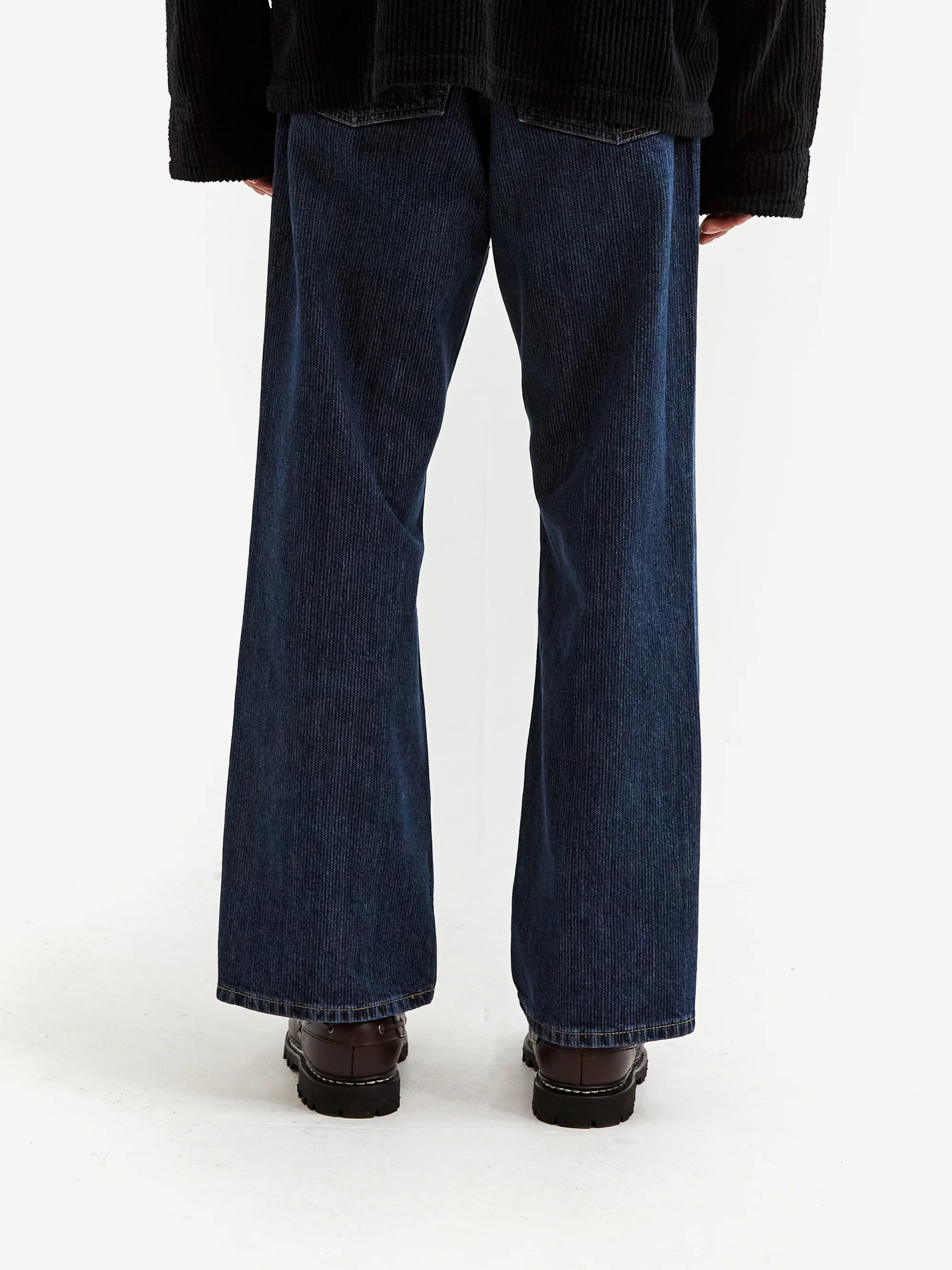 Our Legacy Third Cut - Deep Blue Chain Twill - Image 6