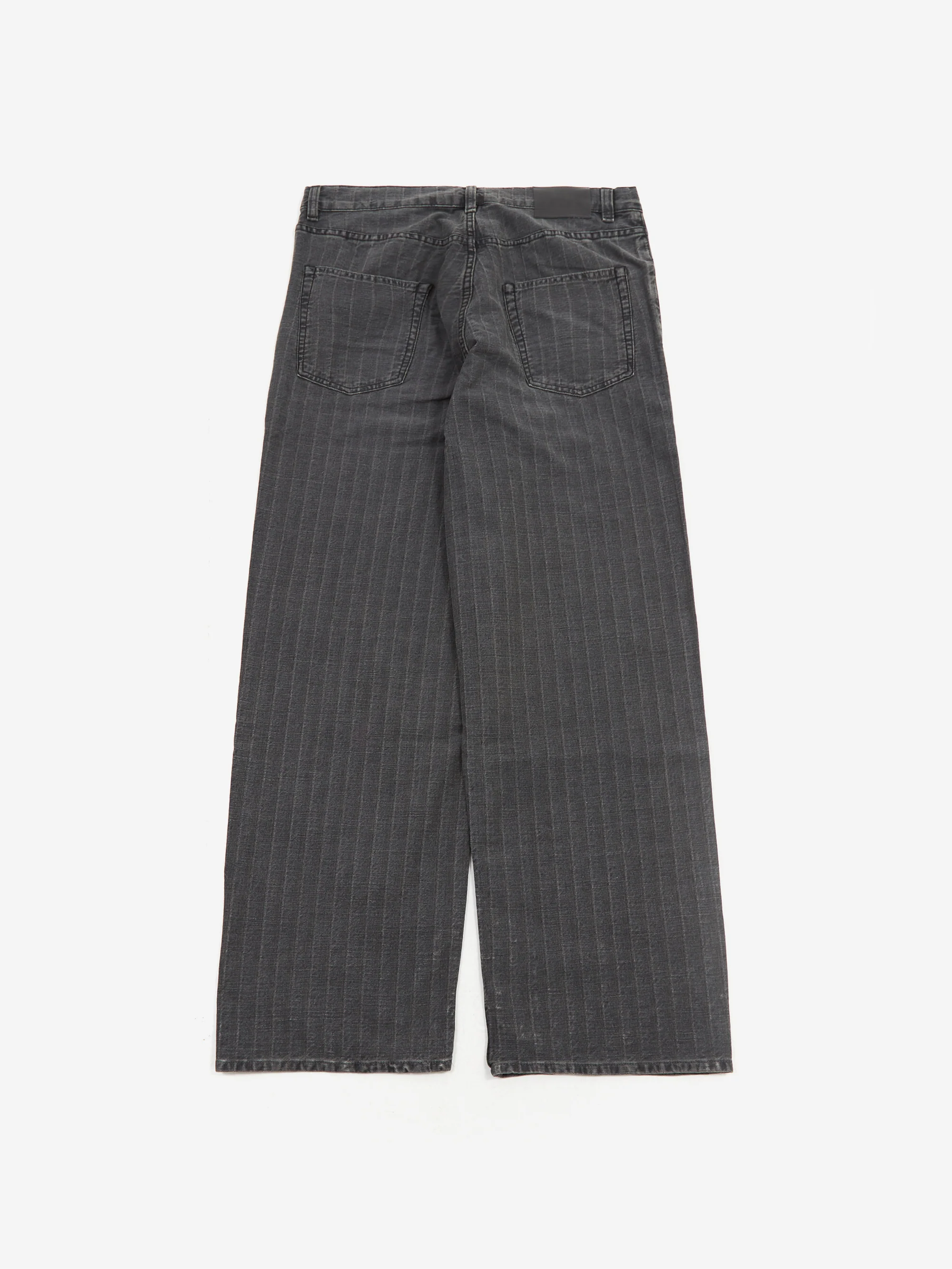 Our Legacy Vast Cut - Washed Grey Torino Stripe - Image 4