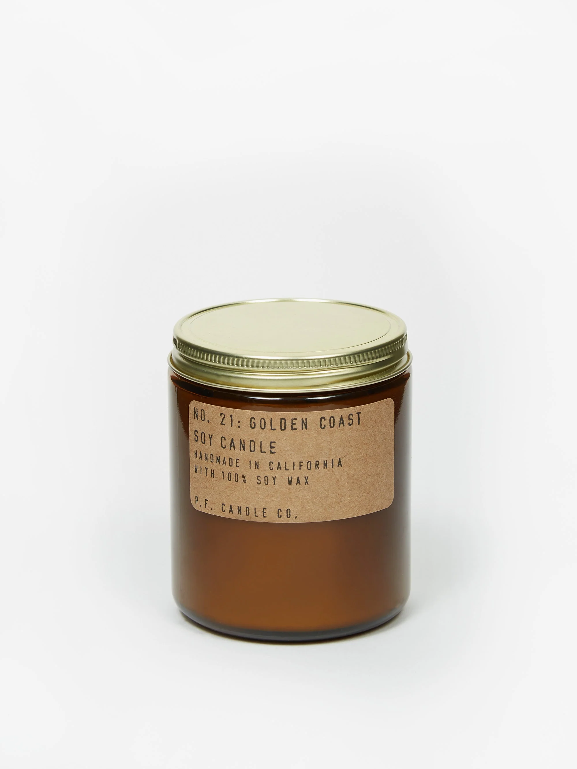 P.F. Candle Co. No. 21 Golden Coast 7.2oz Soy Candle - Image 2