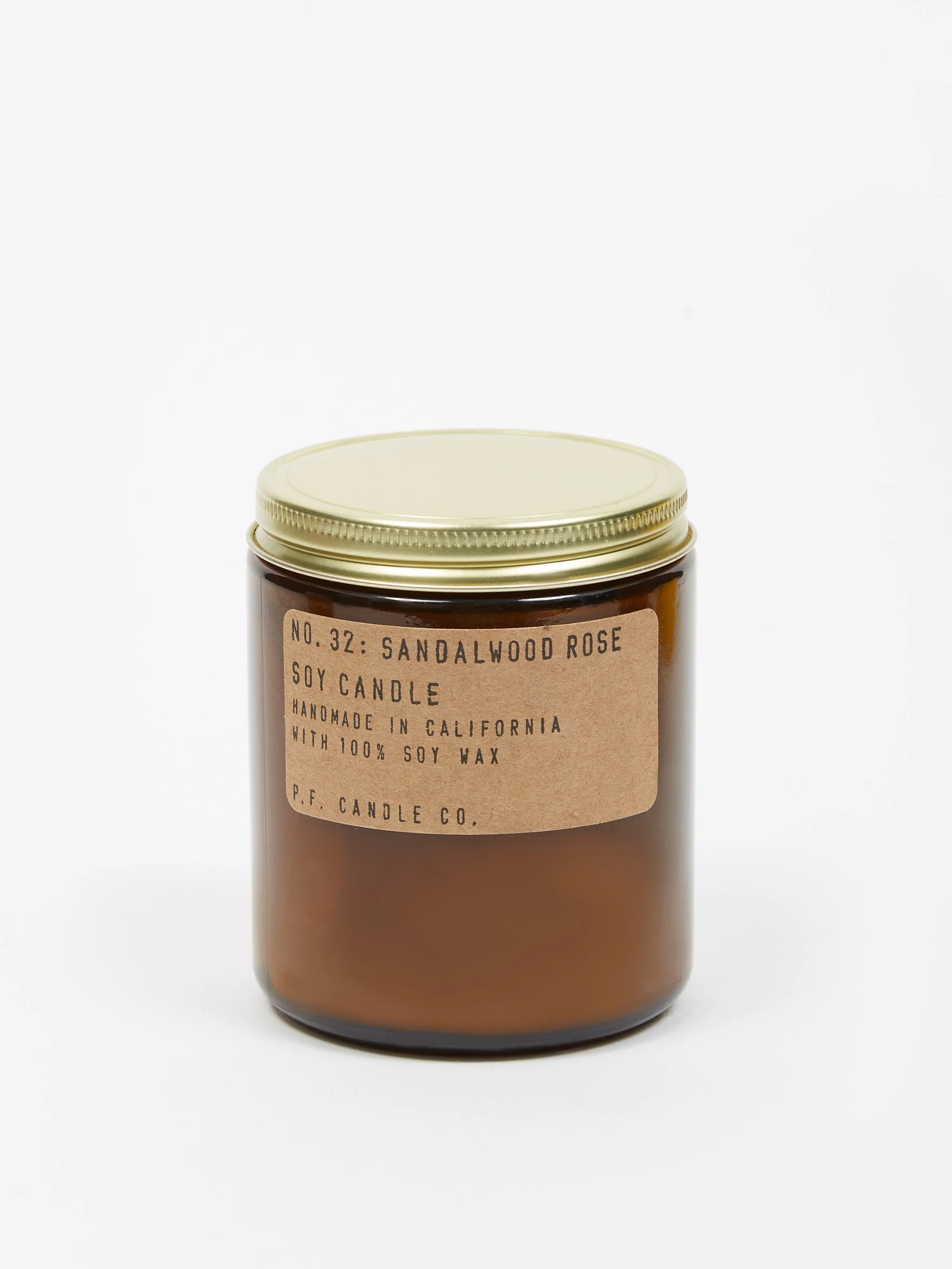 P.F. Candle Co. No. 32 Sandalwood Rose 7.2oz Soy Candle - 7.2oz - Image 2