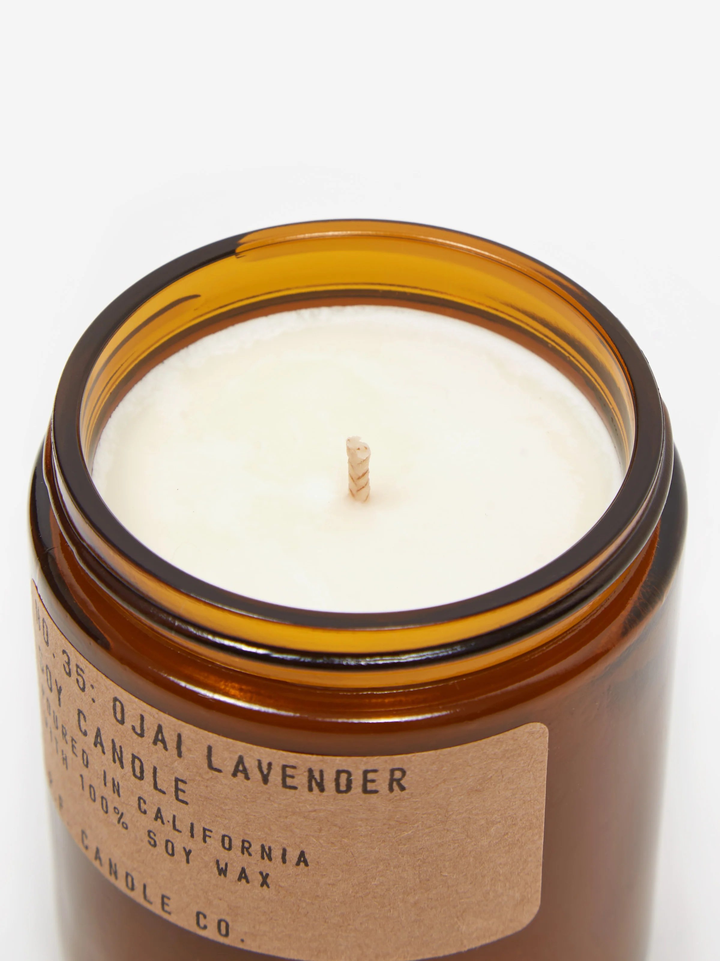 P.F. Candle Co. No. 35 Ojai Lavender Standard Jar Candle - Brown - Image 3