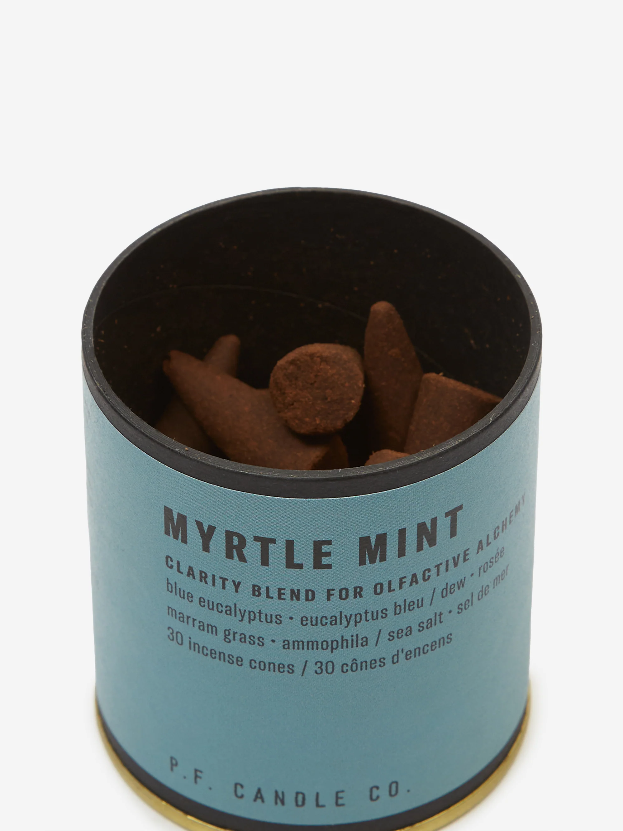 P.F. Candle Myrtle Mint 30 Cone Incense - Image 2