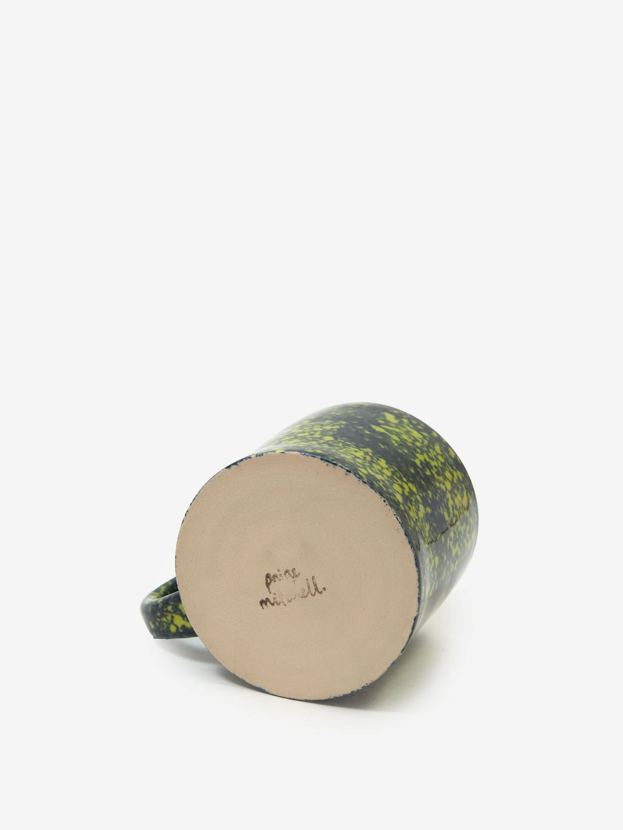 Paige Mitchell Cobalt Sponged Mug - Lime - Image 3