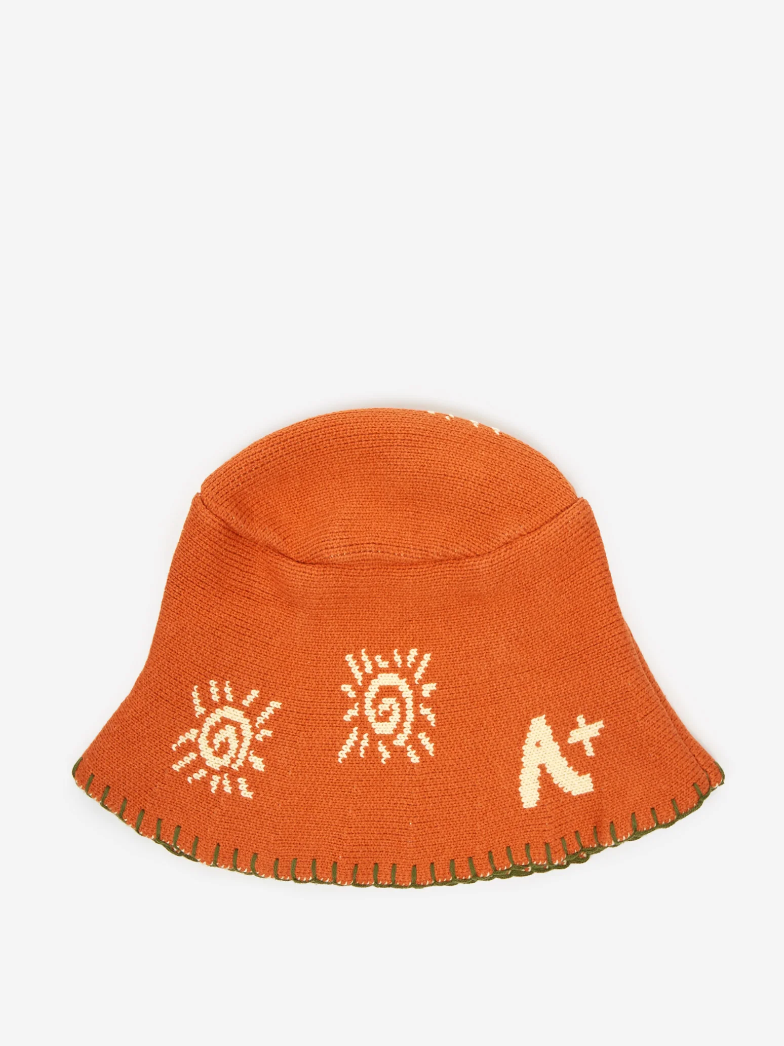 PAM A Positive Message A+ Symbol Knitted Hat - Orange Aid