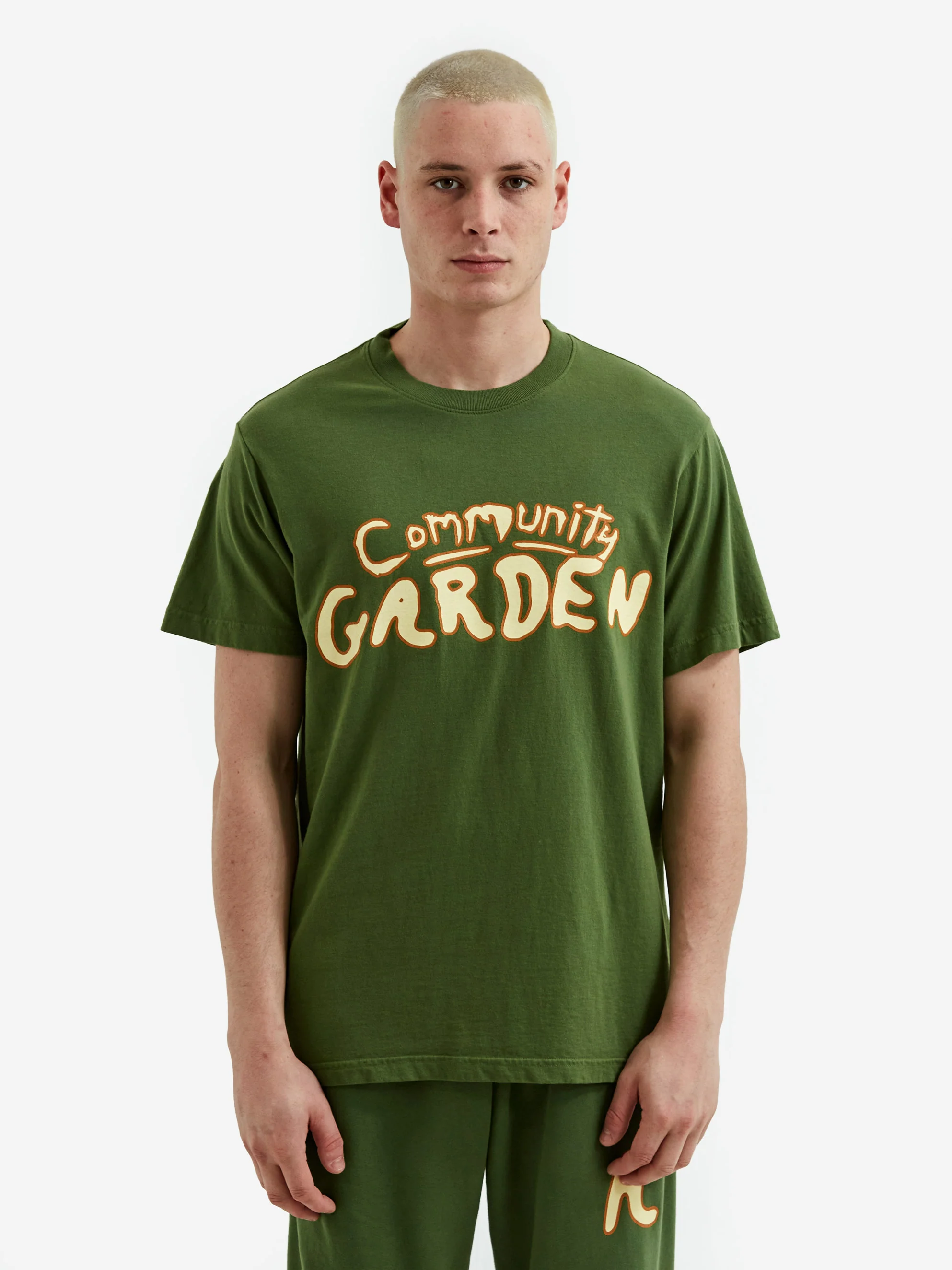 PAM A Positive Message Community Garden SS Tee - Kale - Image 2