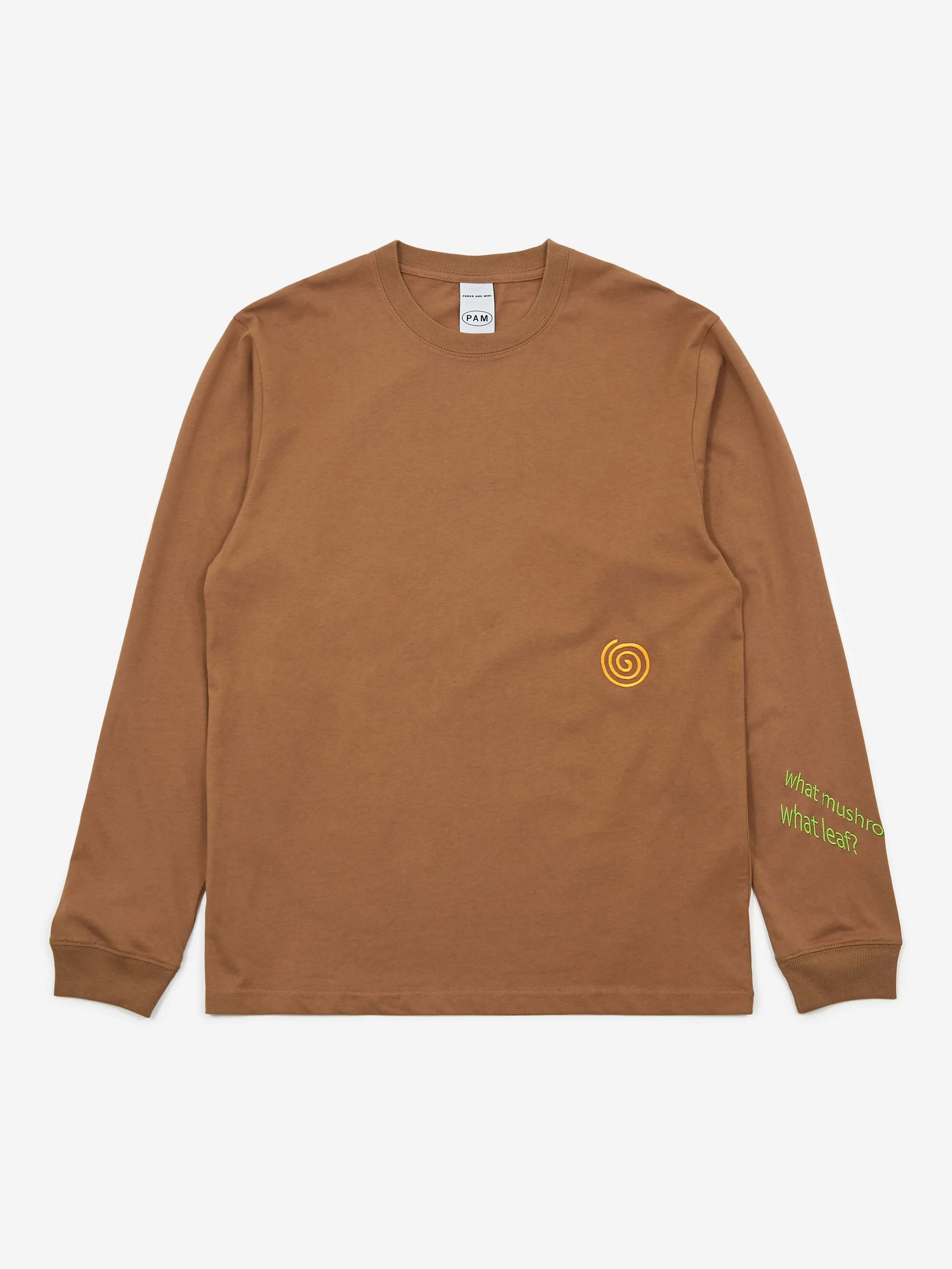 PAM Perks And Mini Neo Basho Long Sleeve T-Shirt - Mulch Brown Mulch Brown Large Mens Short Sleeve22 - Image 2
