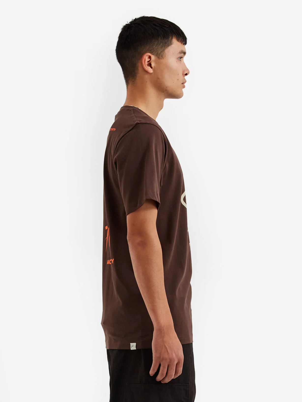 PAM Perks And Mini Nu Disc Shortsleeve Tee - Coffee - Image 5