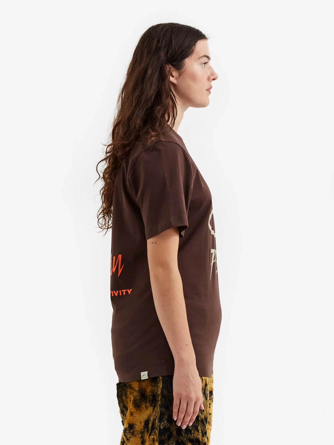 PAM Perks And Mini Nu Disc Shortsleeve Tee W - Coffee - Image 2