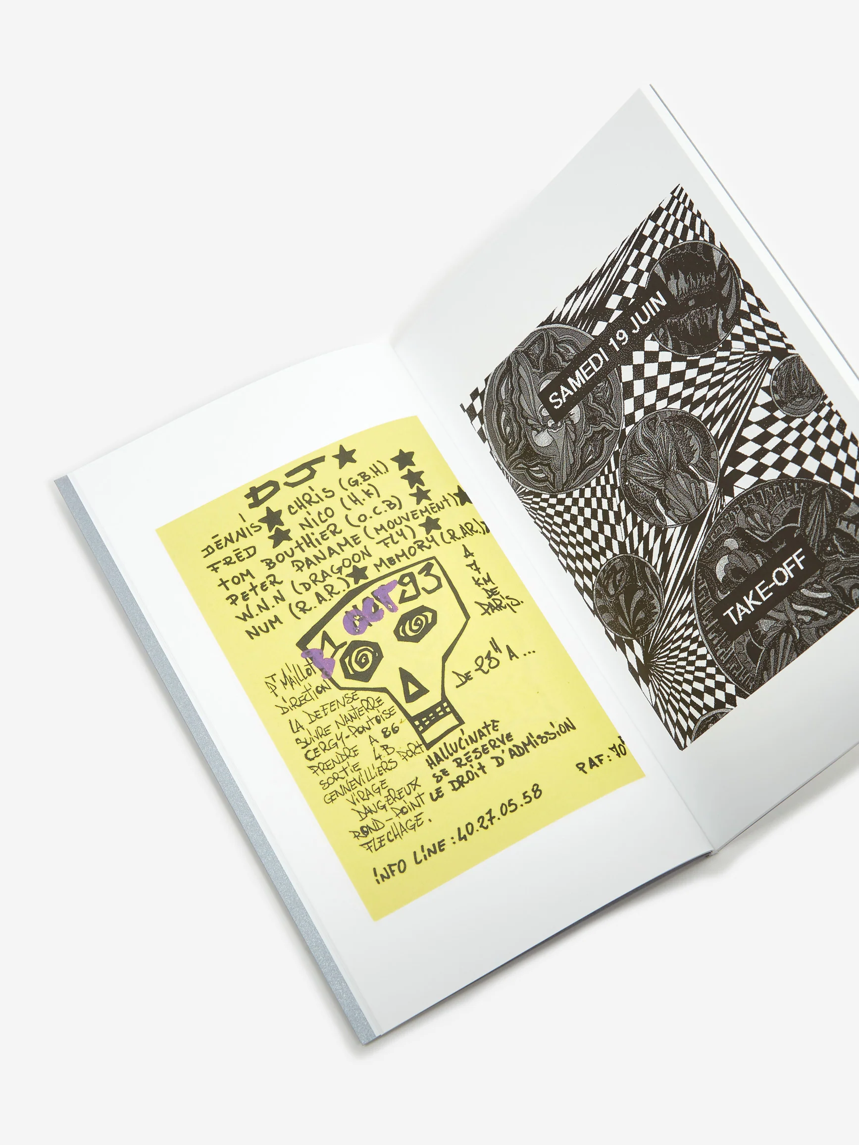 Paris Rave Flyers 1991-1994 - Silver - Image 2