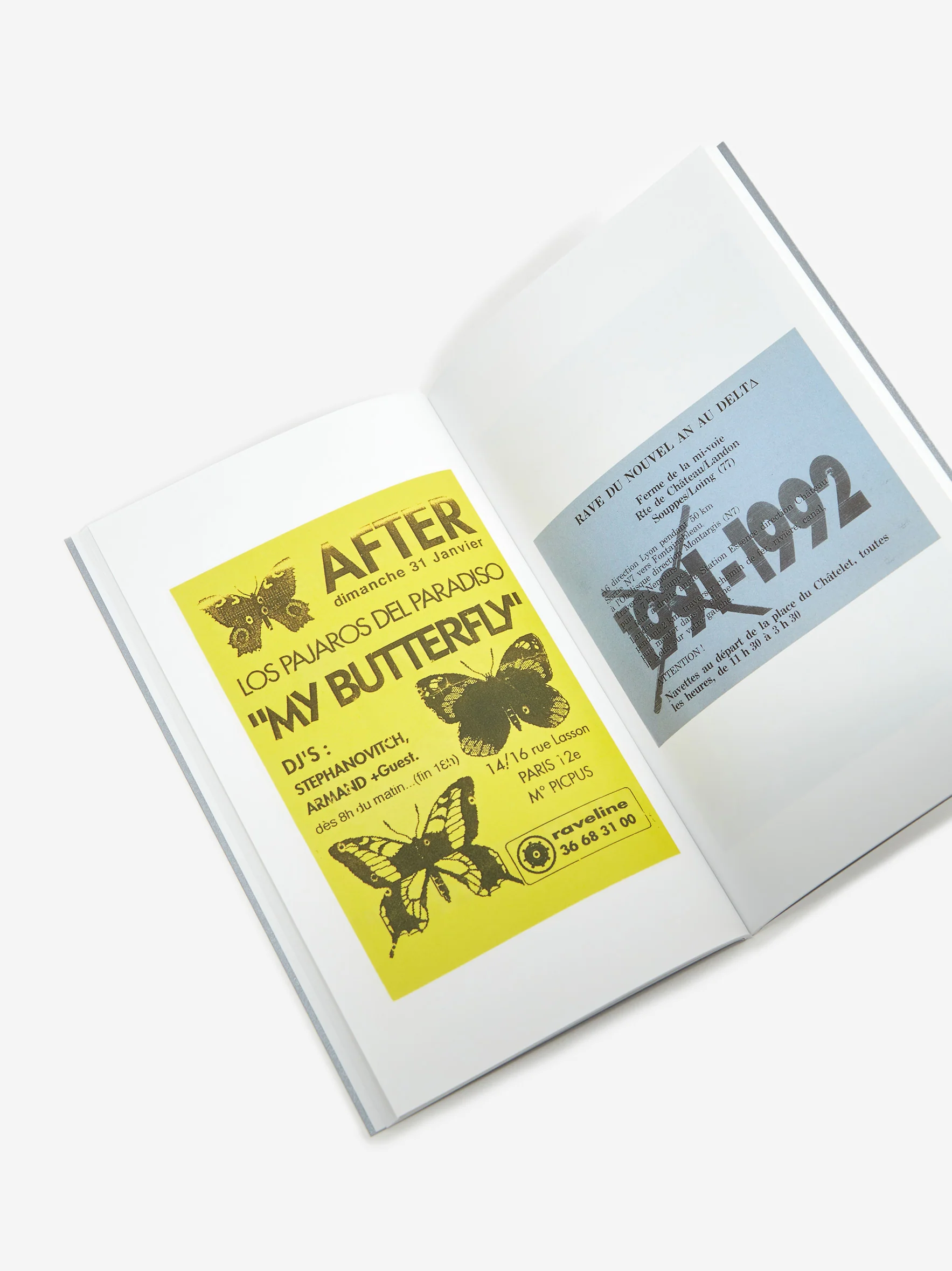 Paris Rave Flyers 1991-1994 - Silver - Image 4