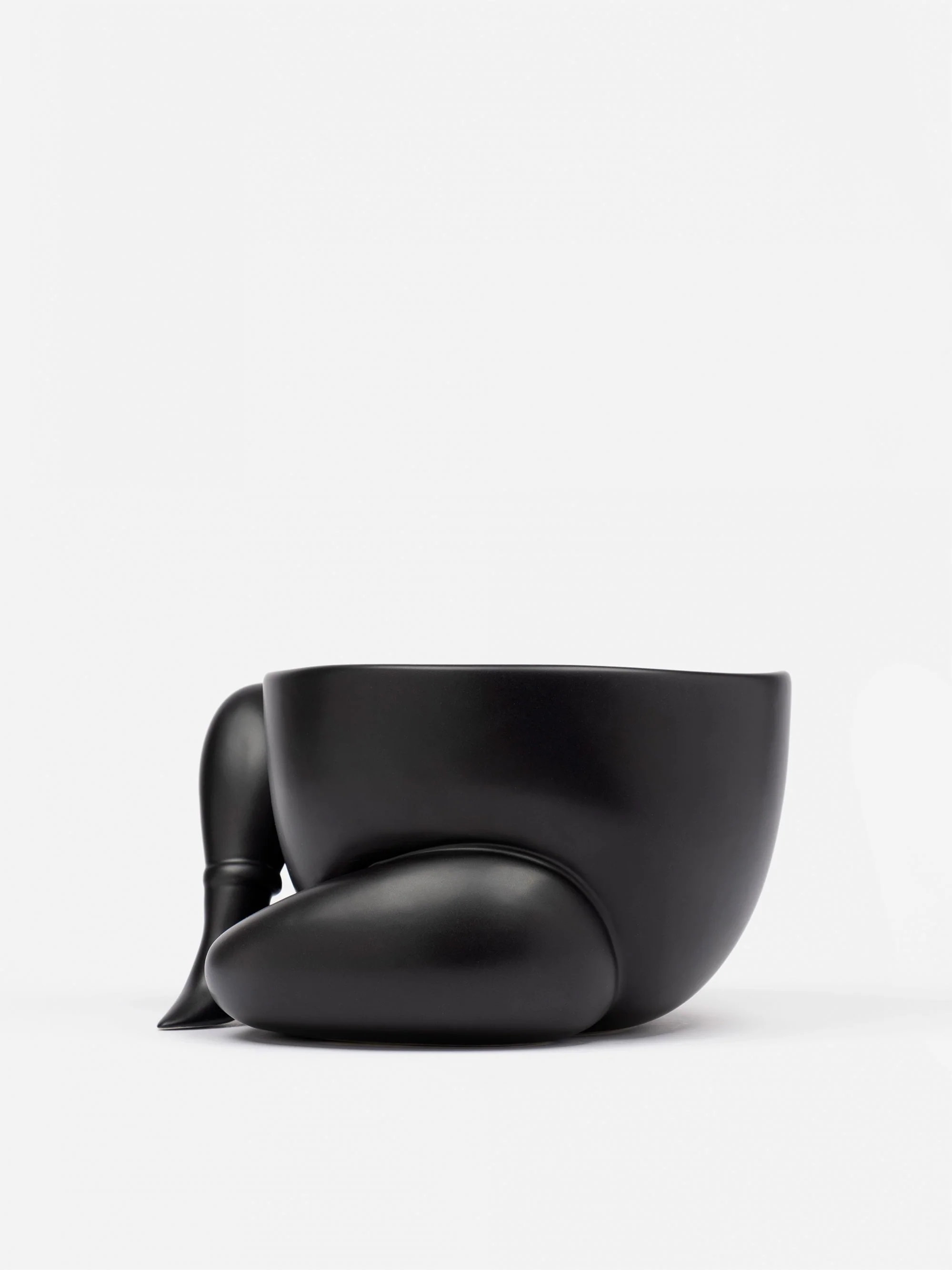Parra A High Heeled Two Legged Planter - Black - Image 5