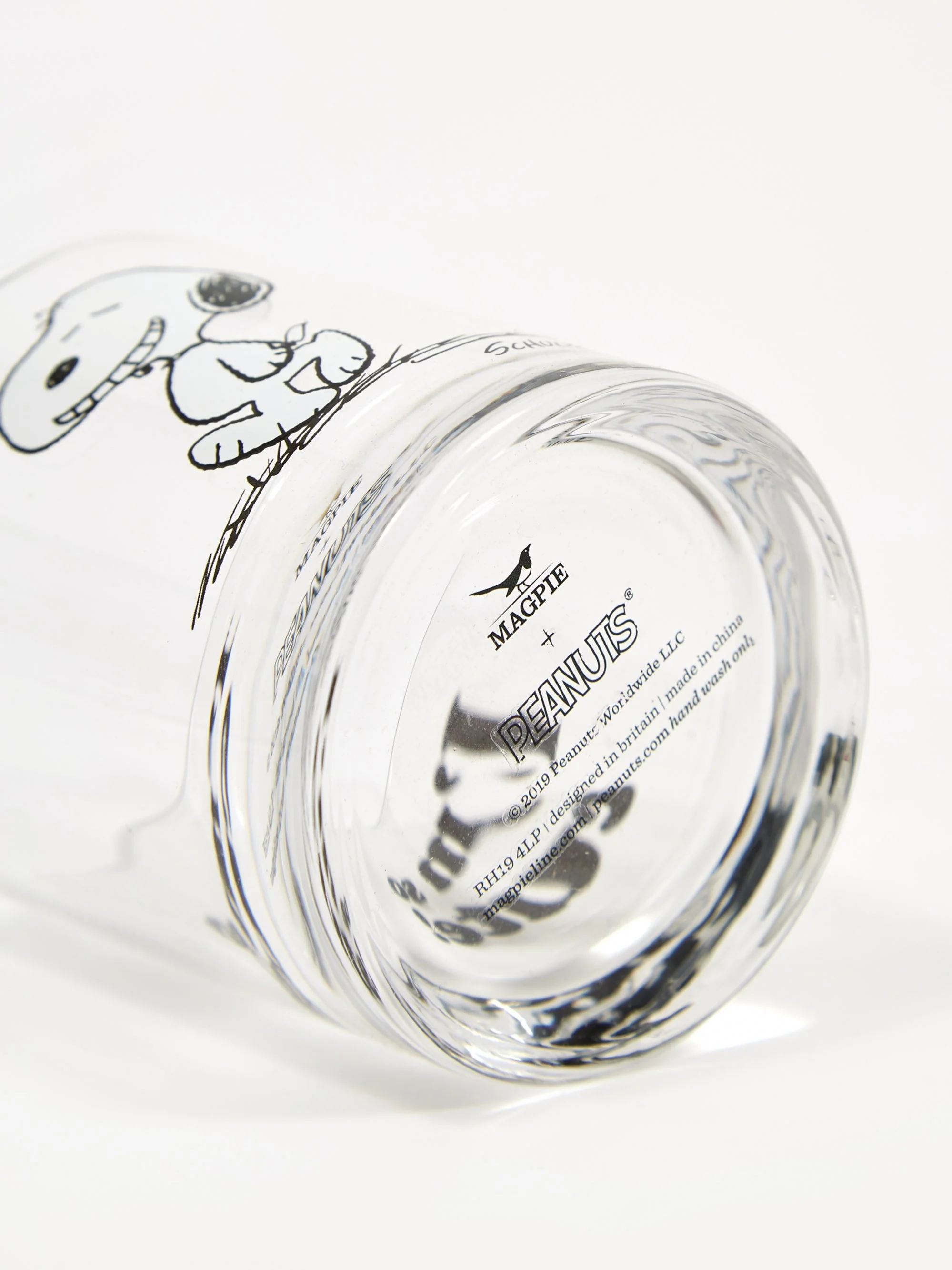 Peanuts Glass Cup - Cute - 9cmx8.2cm - Image 4