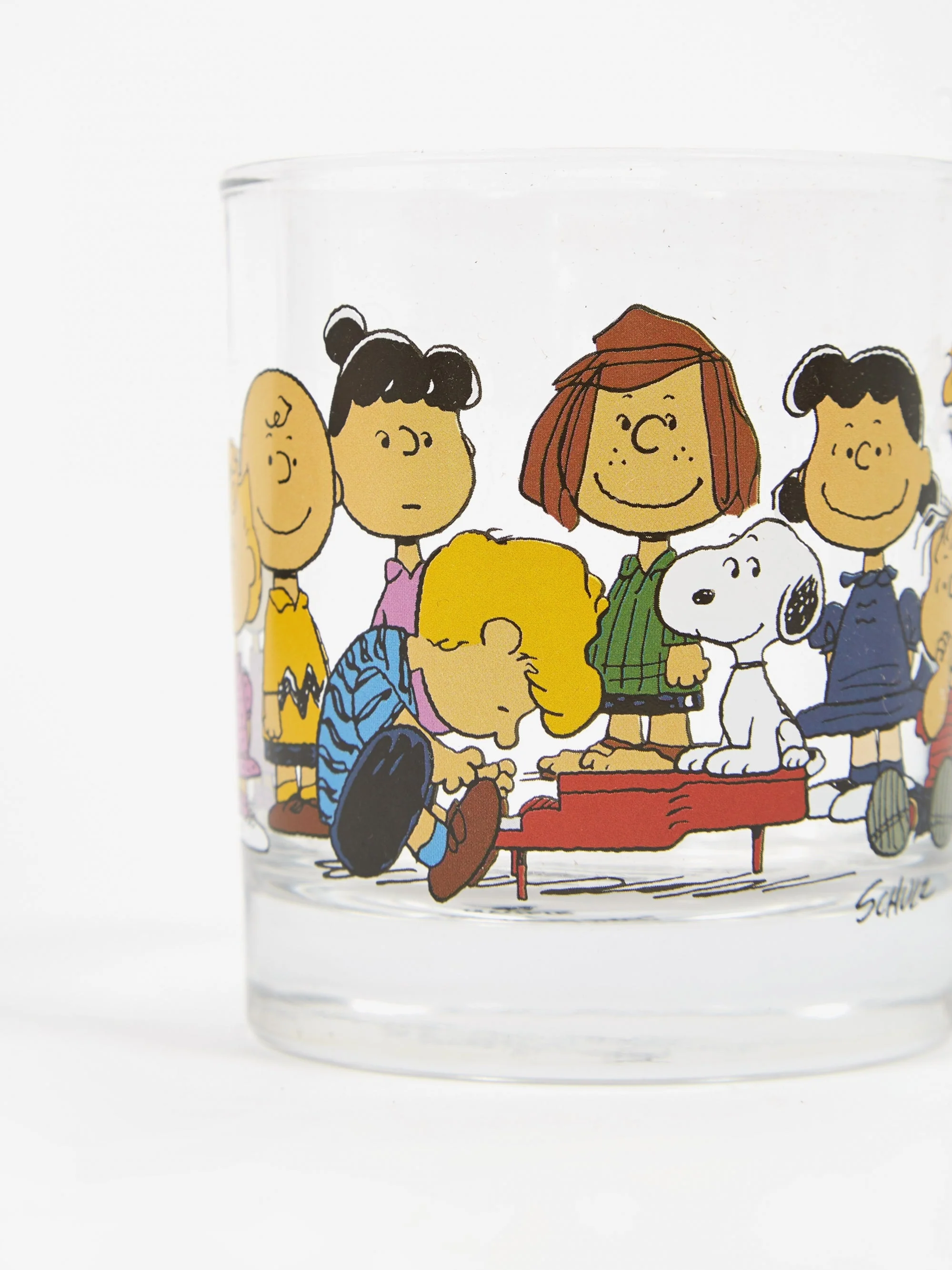 Peanuts Glass Cup - Gang - 9cmx8.2cm - Image 3