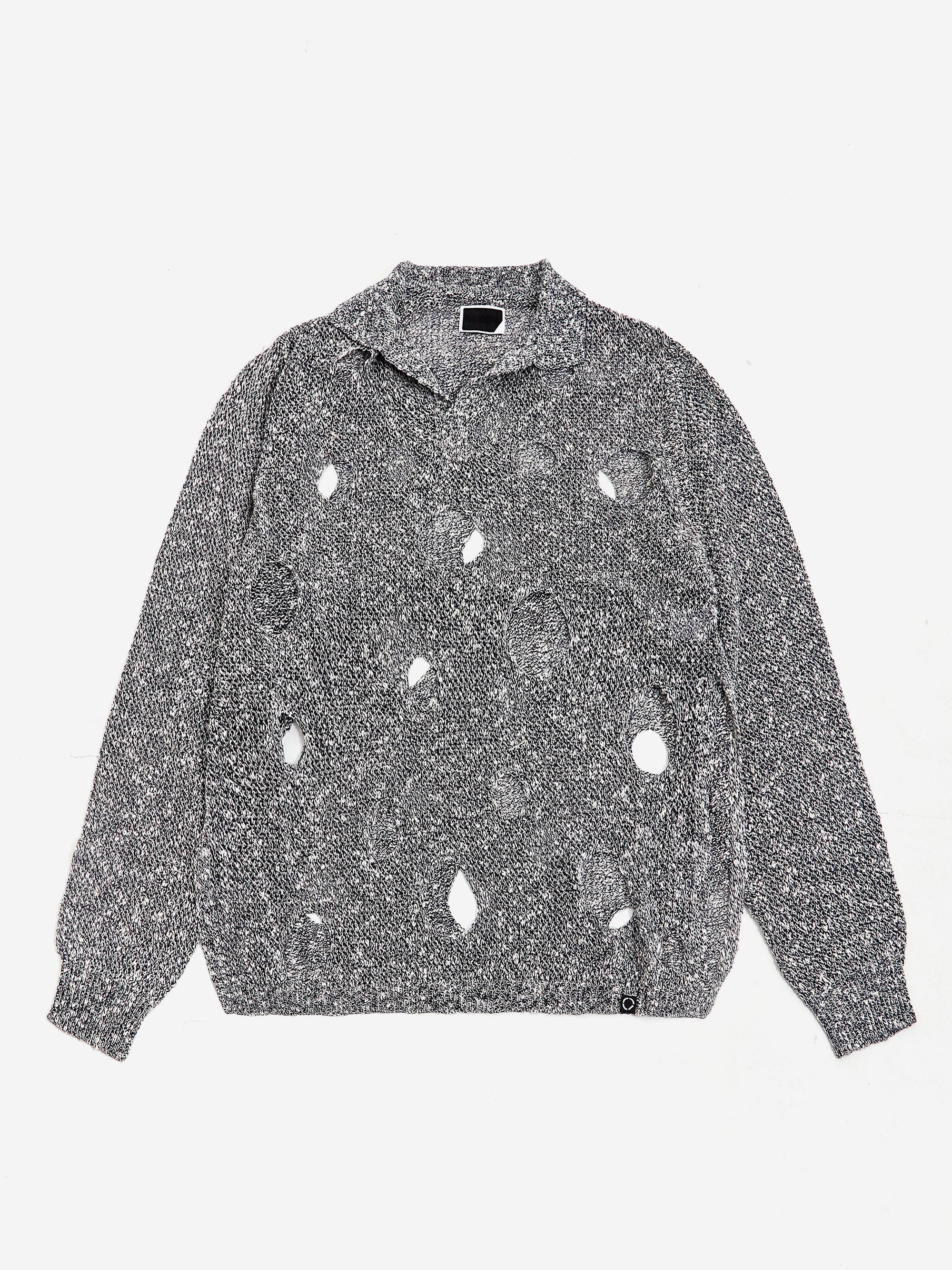 Phingerin Hole Knit Skipper - Navy