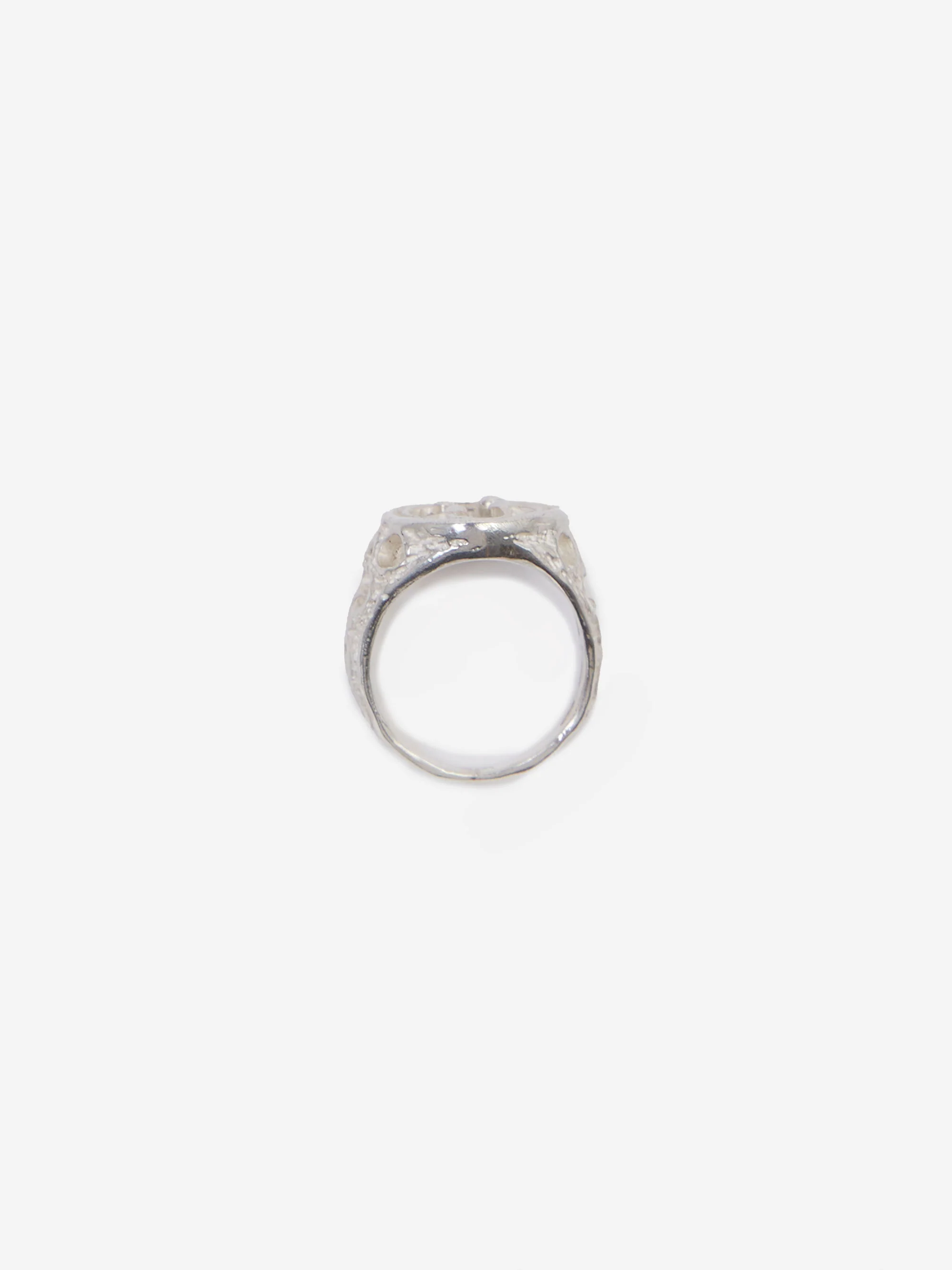 Phoebe Cutler Window Signet Ring - Sterling Silver - Image 5