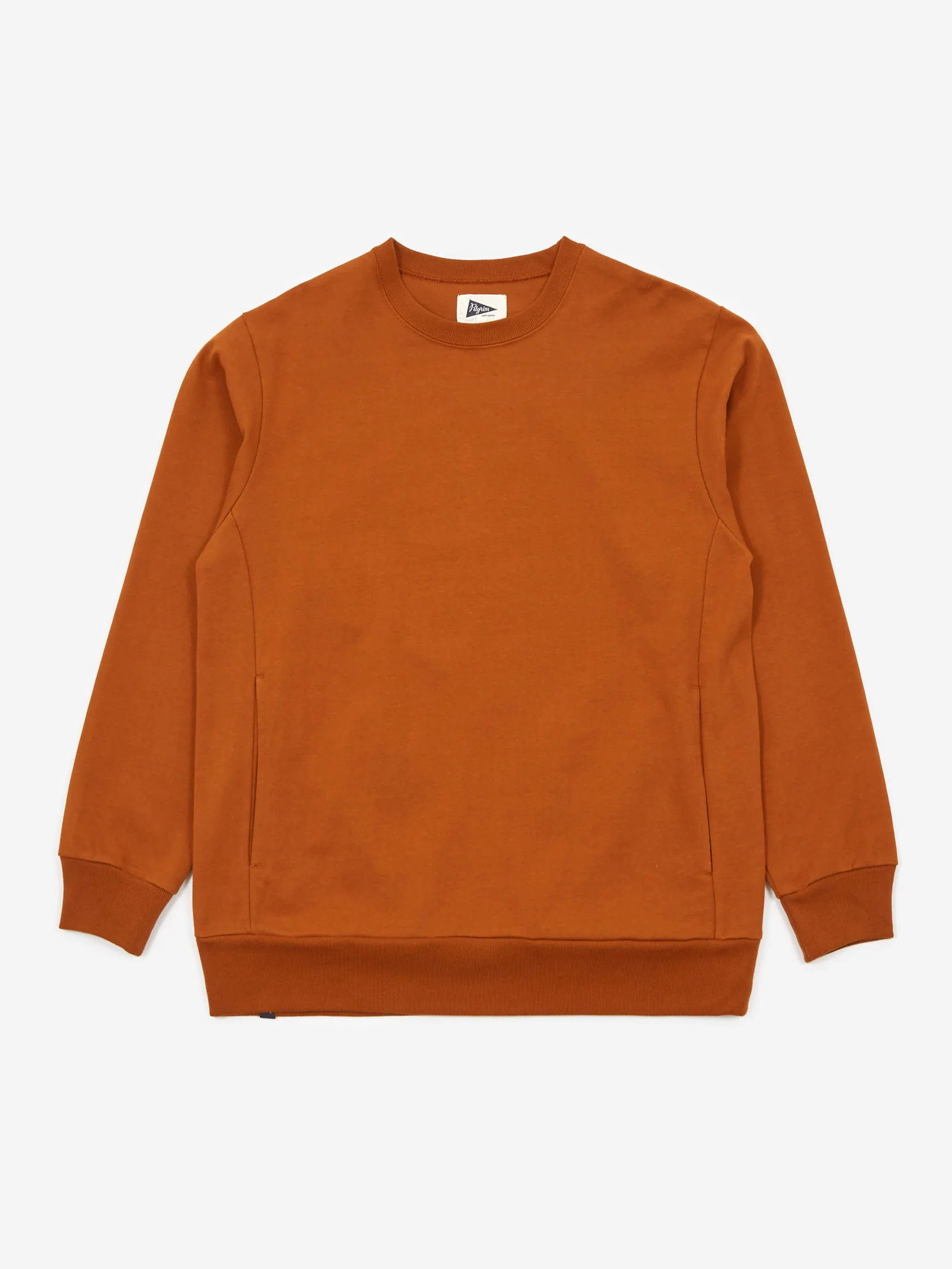 Pilgrim Surf + Supply Fiore Heavy Jersey Crew - Copper