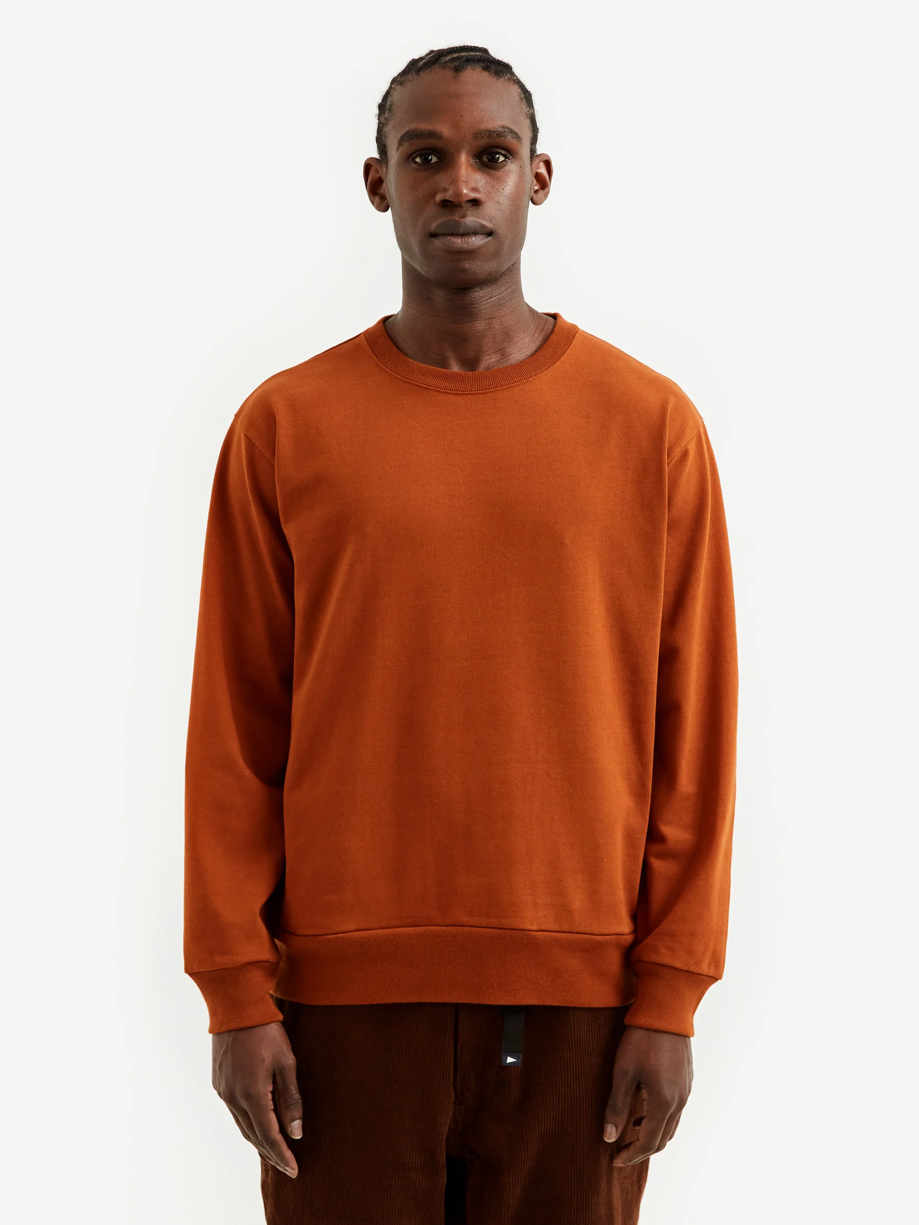 Pilgrim Surf + Supply Fiore Heavy Jersey Crew - Copper - Image 2