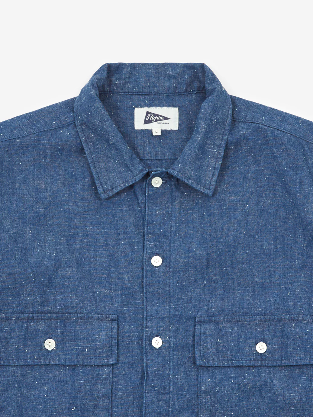 Pilgrim Surf + Supply Ivan Longsleeve Shirt - Indigo - Image 3