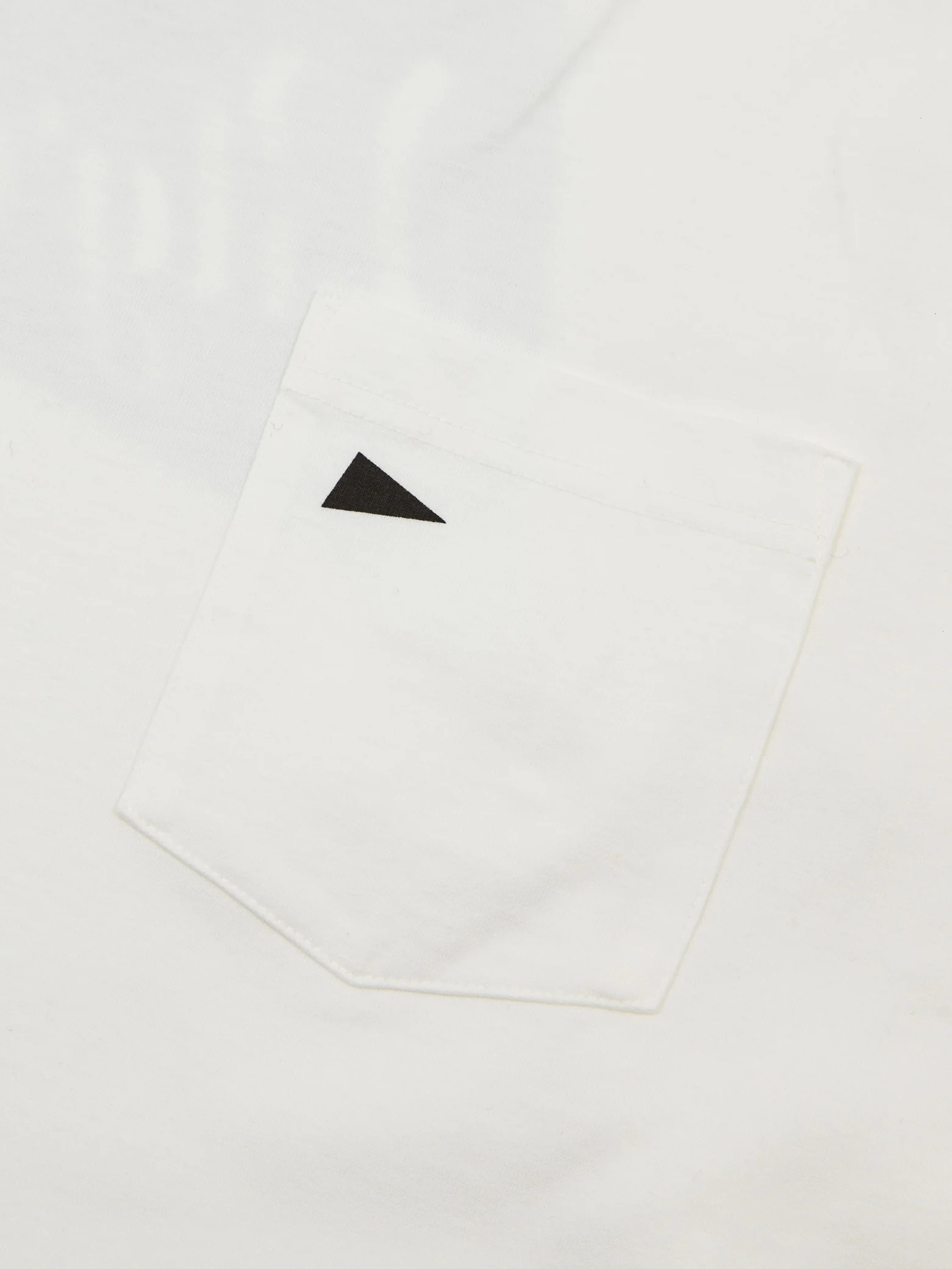 Pilgrim Surf + Supply Longsleeve Team Pocket Tee - White/Black - Image 4