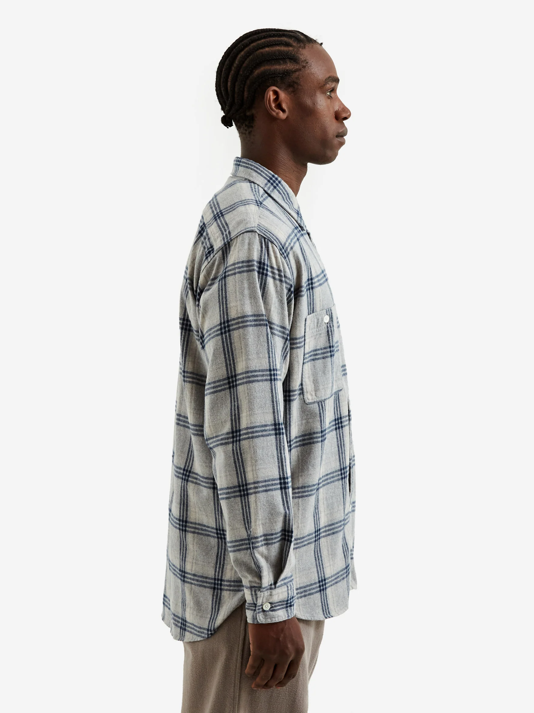 Pilgrim Surf + Supply McCobb Work Shirt - Grey - Image 8