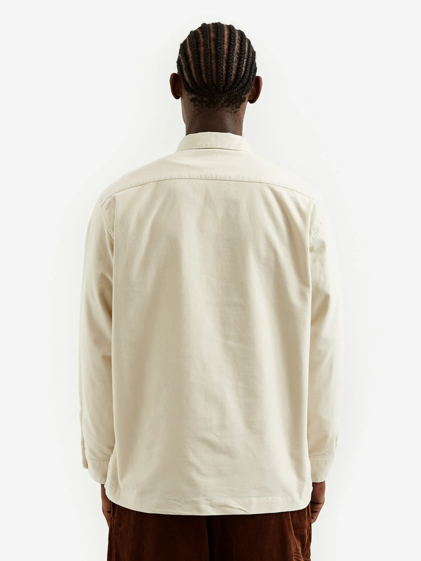 Pilgrim Surf + Supply Vincent Longsleeve Shirt - Off White - Image 9