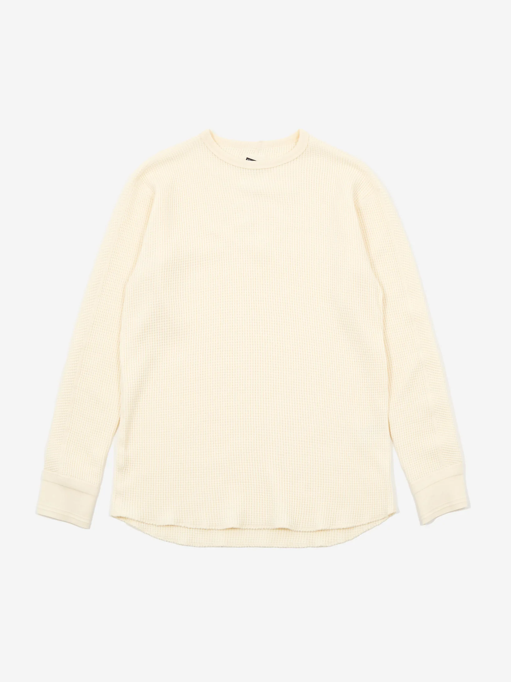 Pilgrim Surf + Supply Wolpe Thermal Waffle Crew - Off White