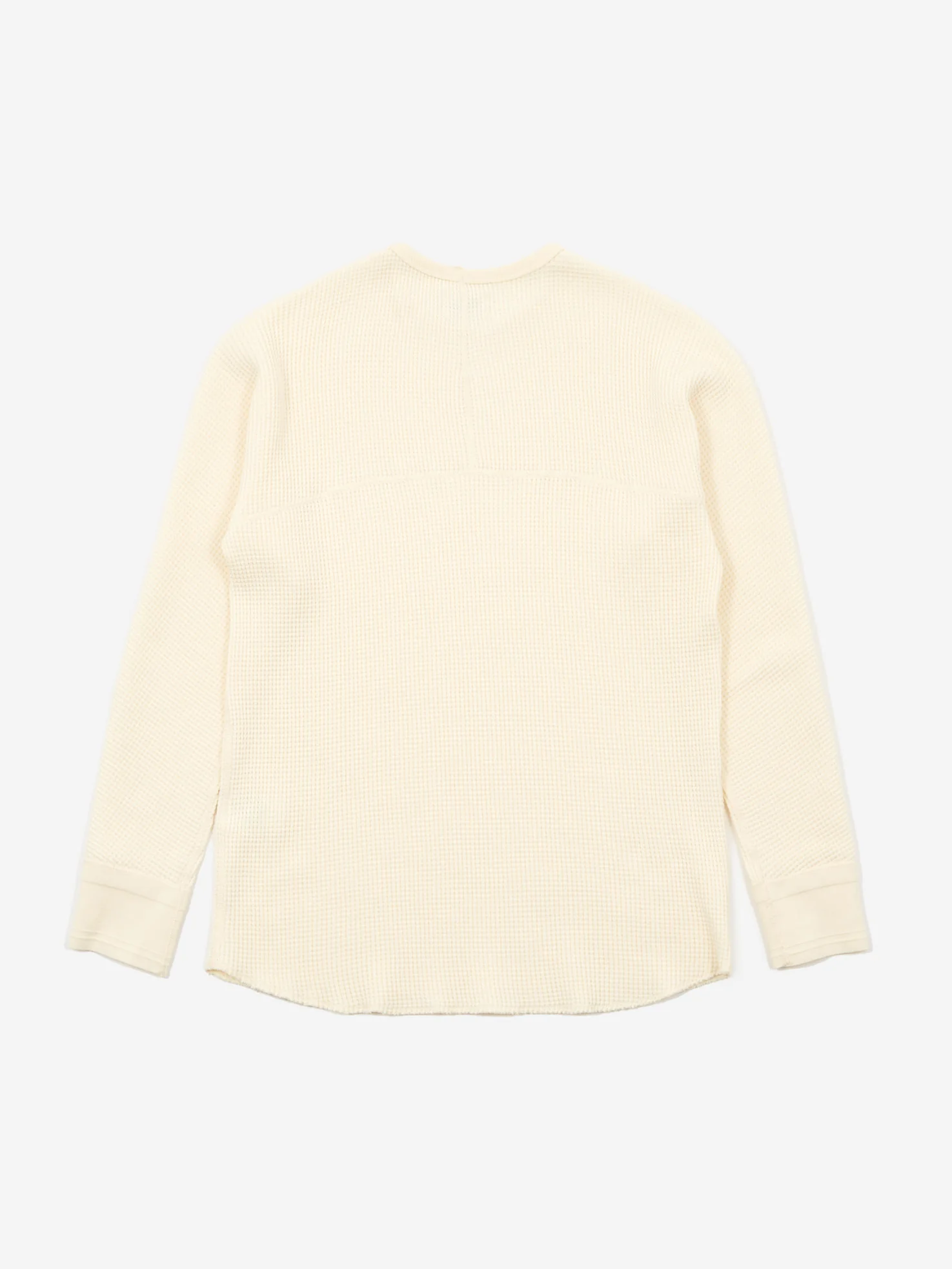 Pilgrim Surf + Supply Wolpe Thermal Waffle Crew - Off White - Image 6