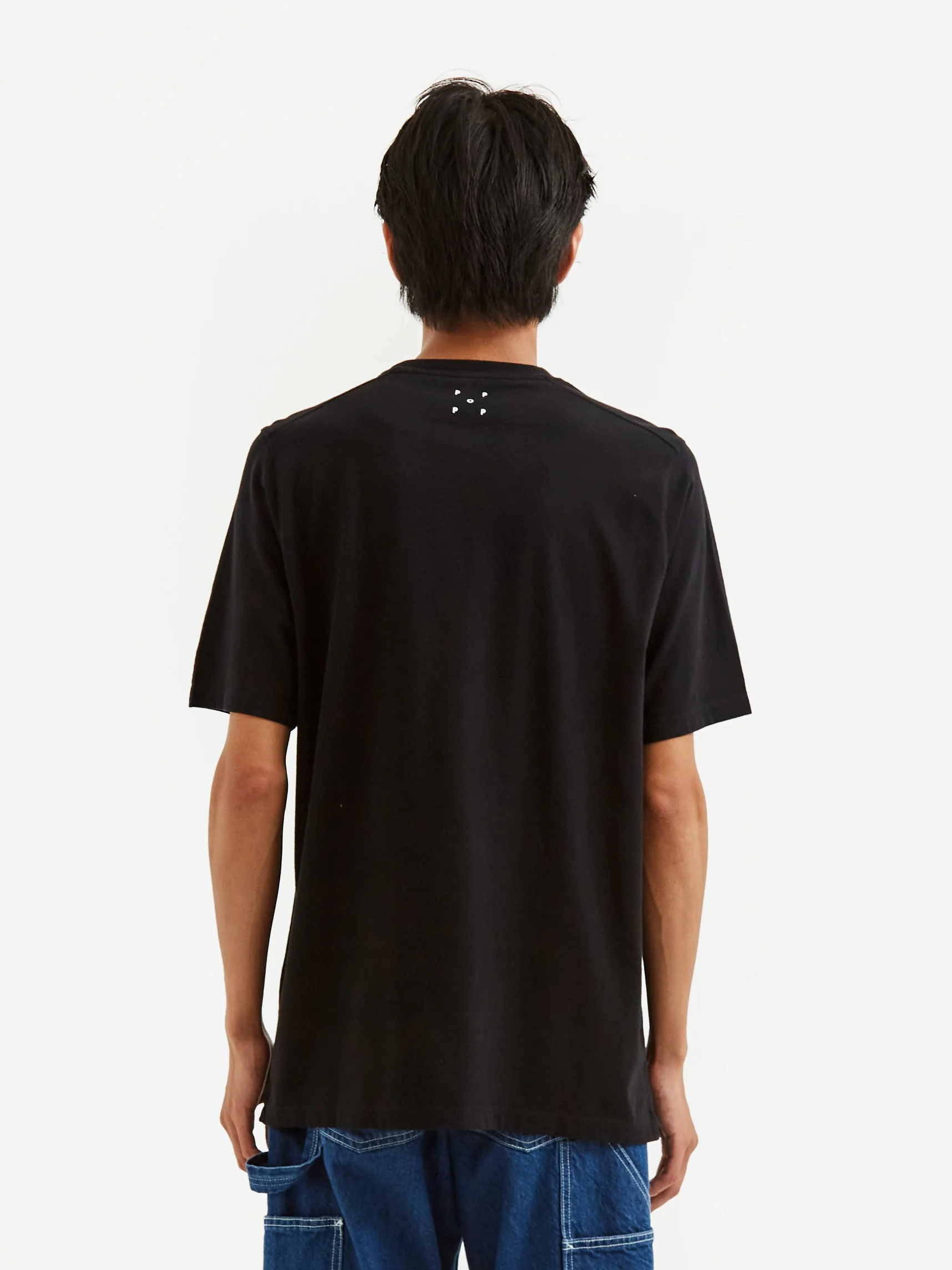 Pop Trading Company Arch Shortsleeve T-Shirt - Black - Image 8