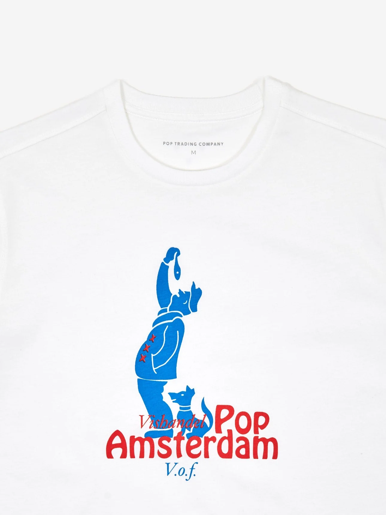 Pop Trading Company Haring Short Sleeve T-Shirt - White - Image 3