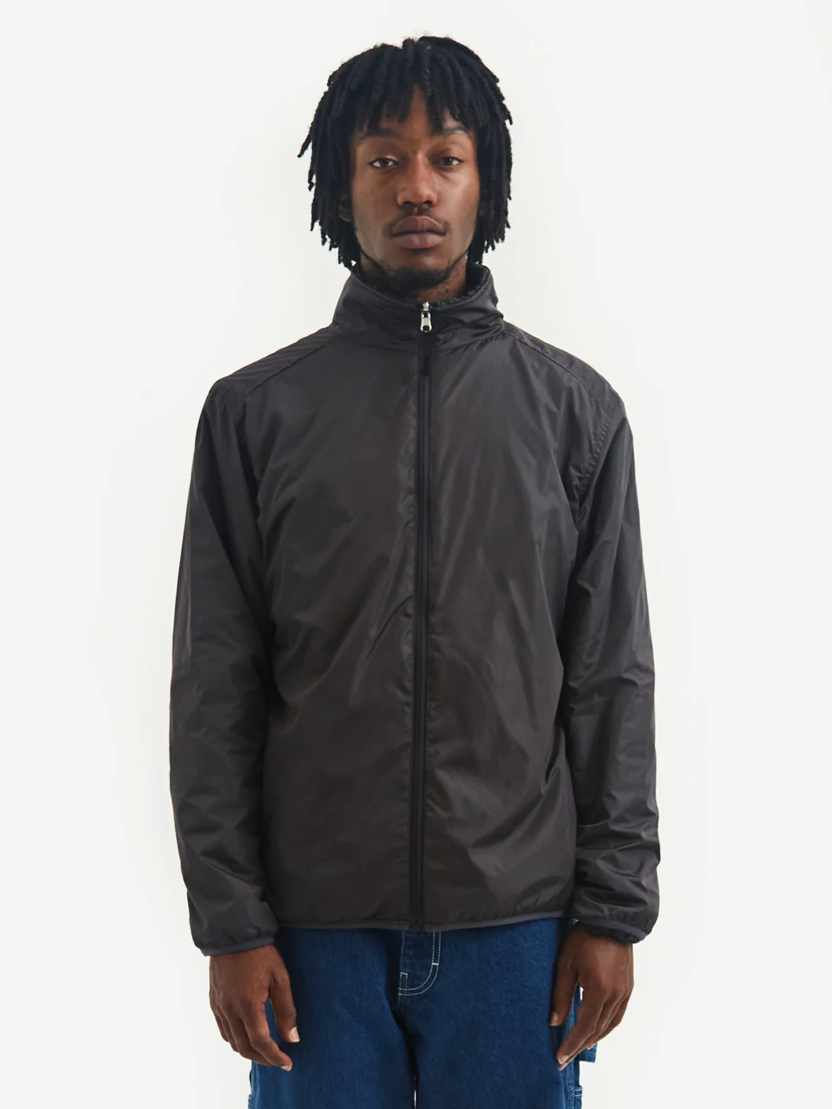 Pop Trading Company Plada Fleece Jacket - Charcoal - Image 14