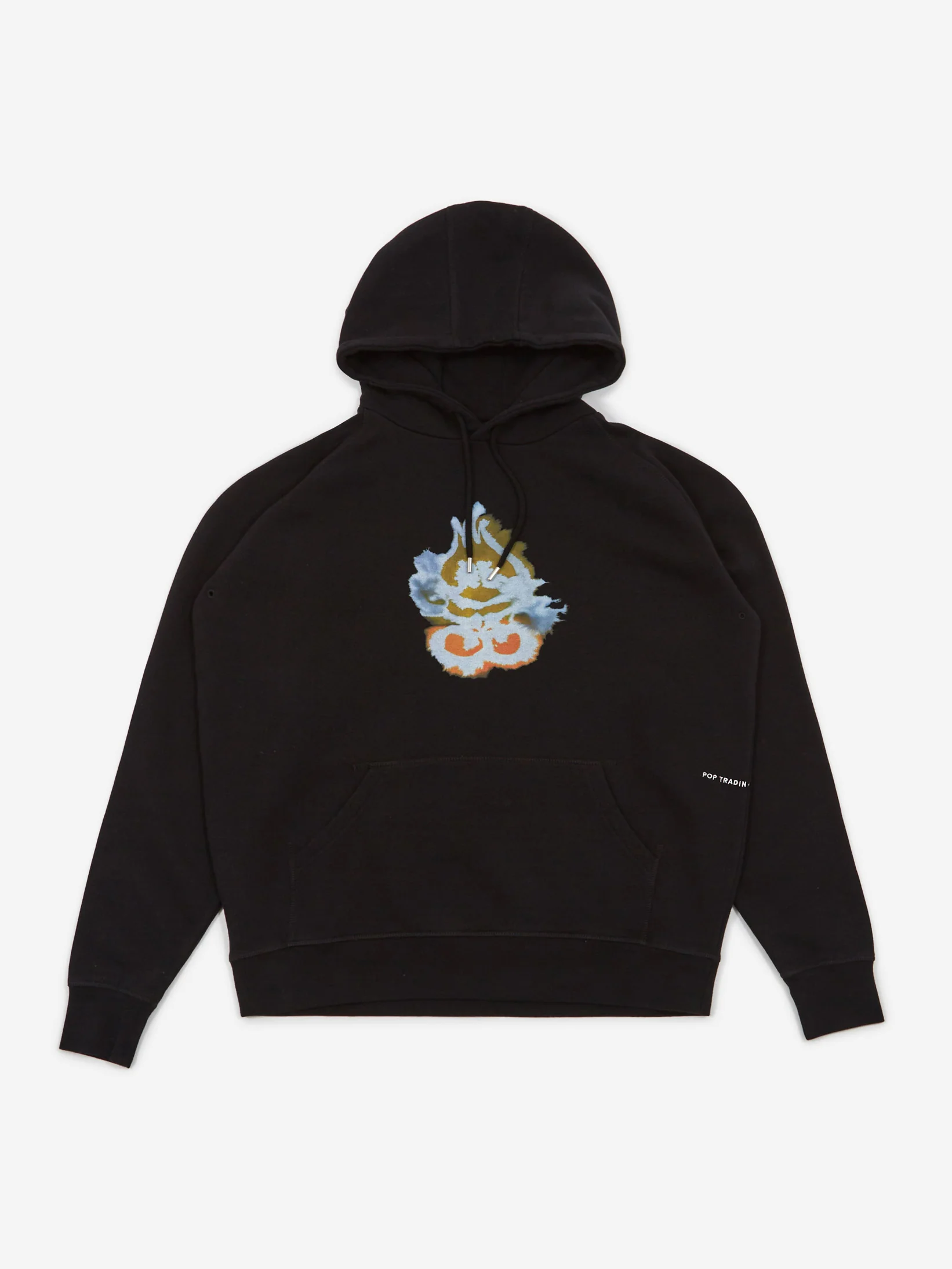 Pop Trading Company Rop Hooded Sweat - Black