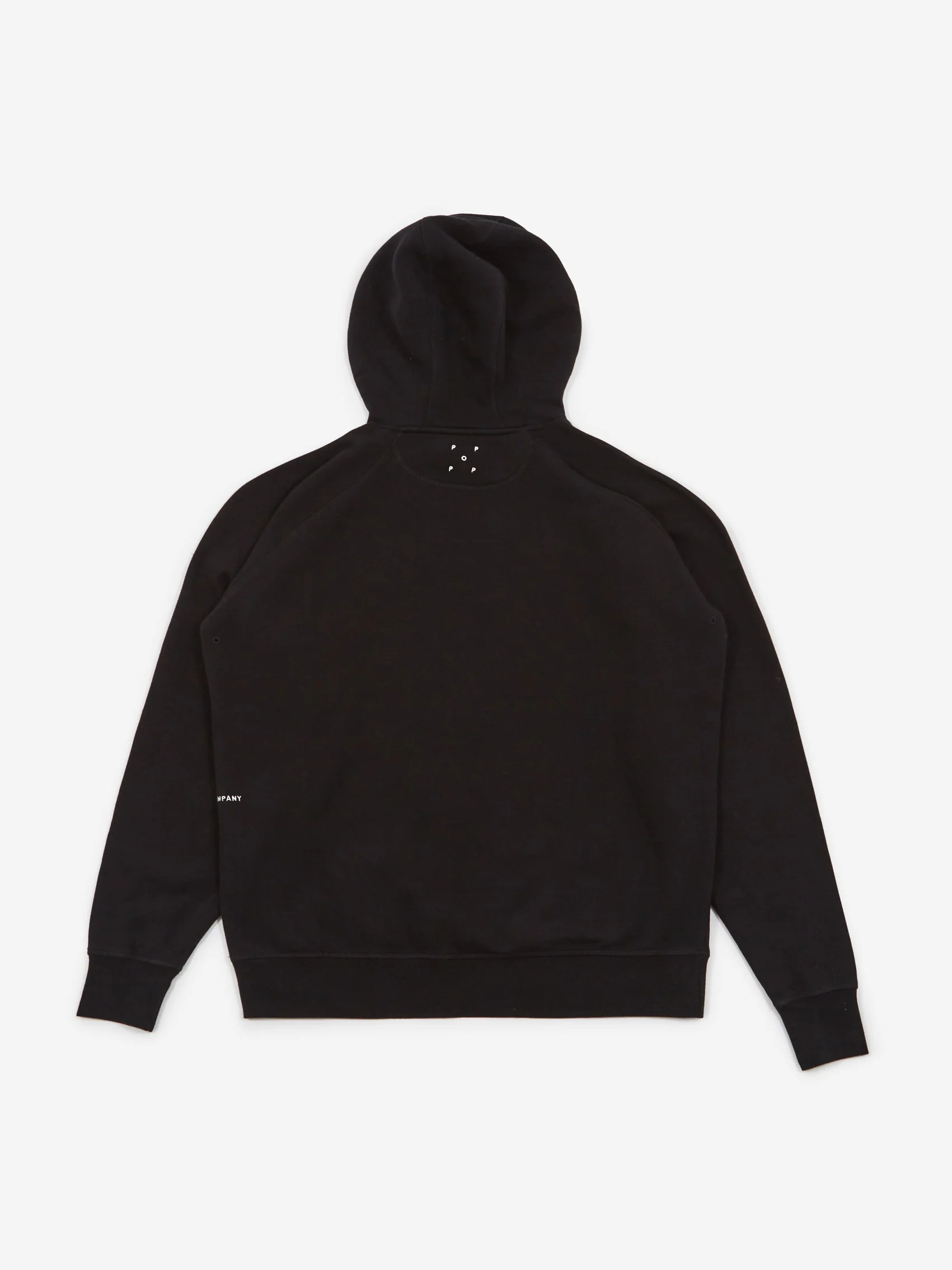 Pop Trading Company Rop Hooded Sweat - Black - Image 4