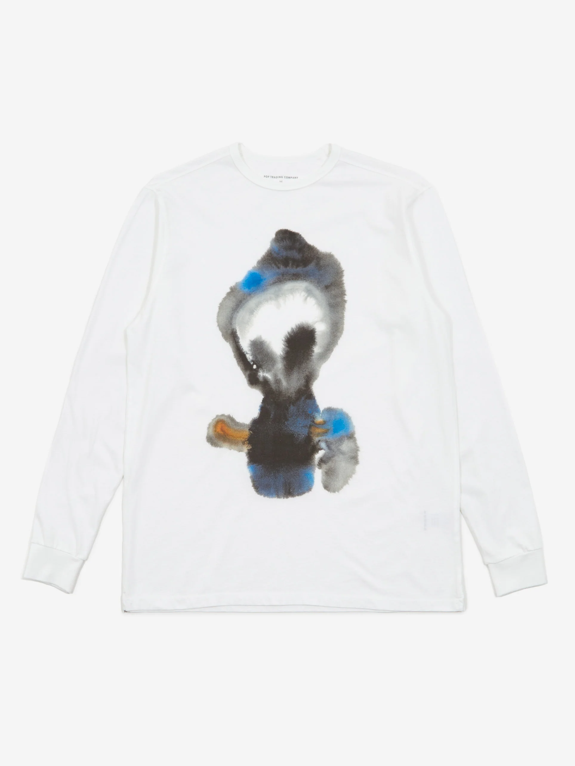 Pop Trading Company Rop Longsleeve T-Shirt - White